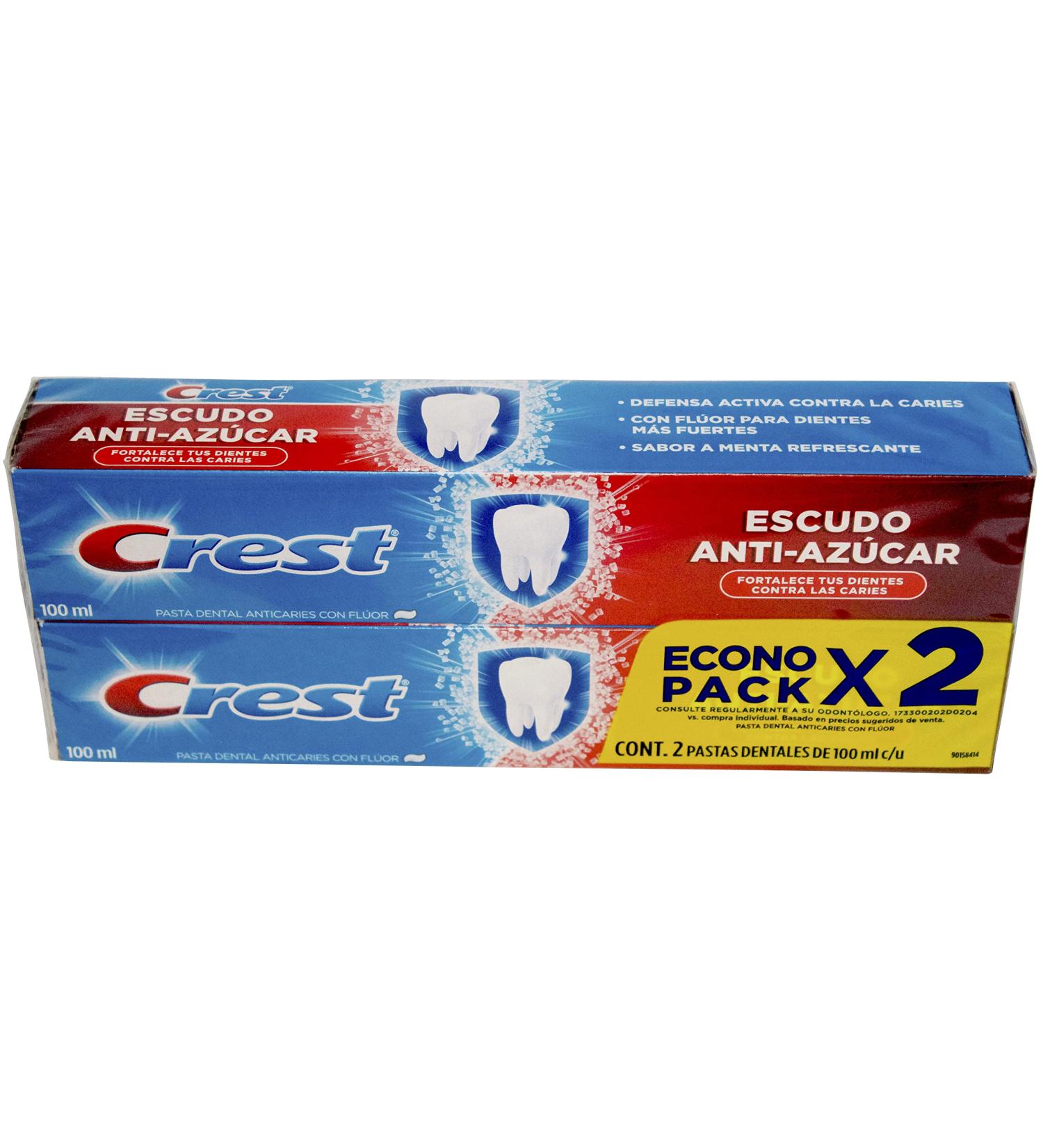 Crest Anti-Aging 2x 100ml - Spanish Formula for Youthful Skin | International Shipping Available - Buy Online on GoSupps.com