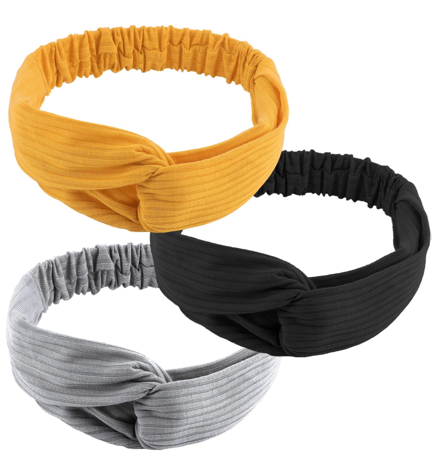 YGQQOY Twist Knotted Headbands for Women - Yoga Workout Hair Accessories - Buy Online on GoSupps.com