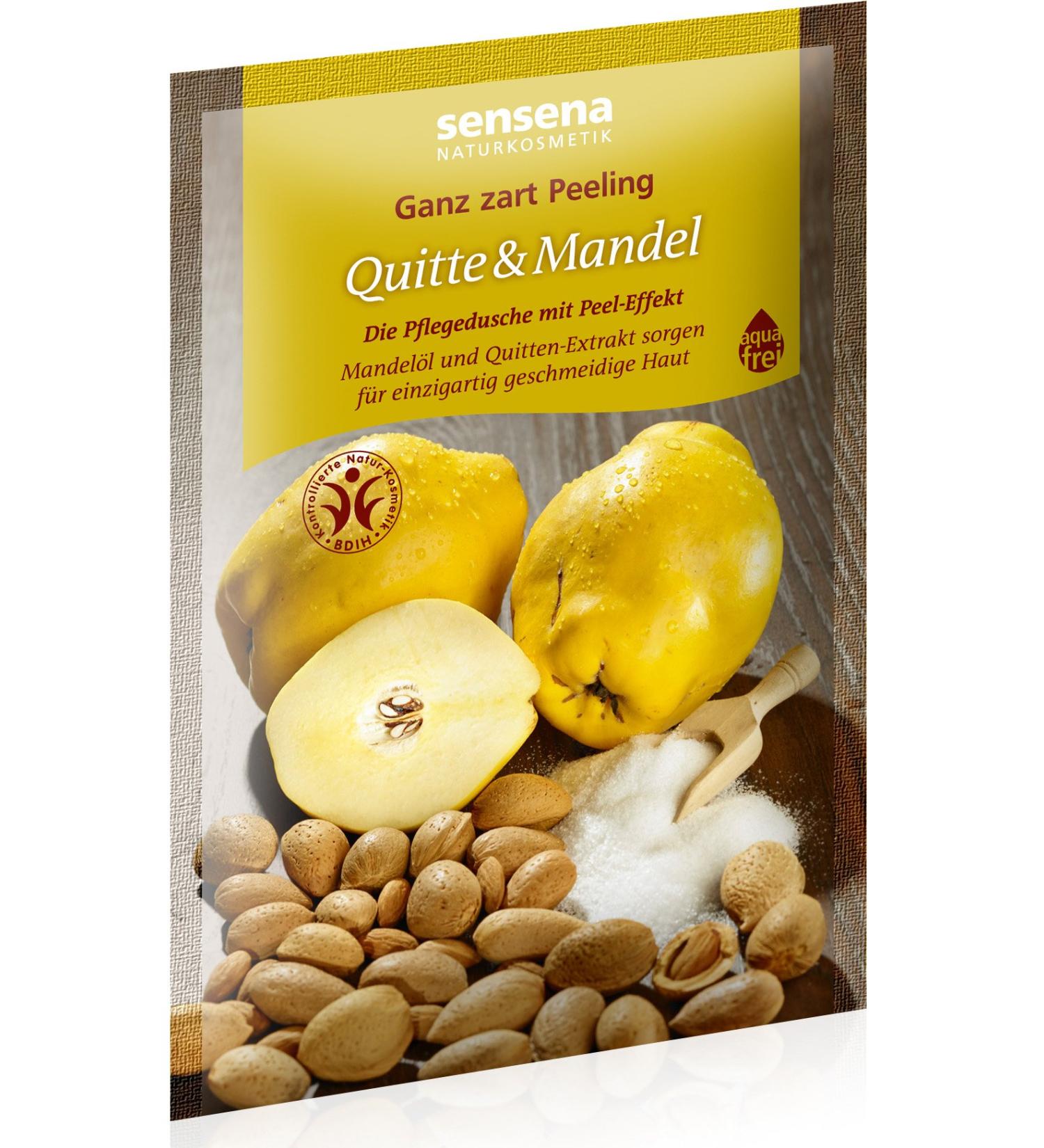 Very delicate peeling "Quince & Almond" 80g