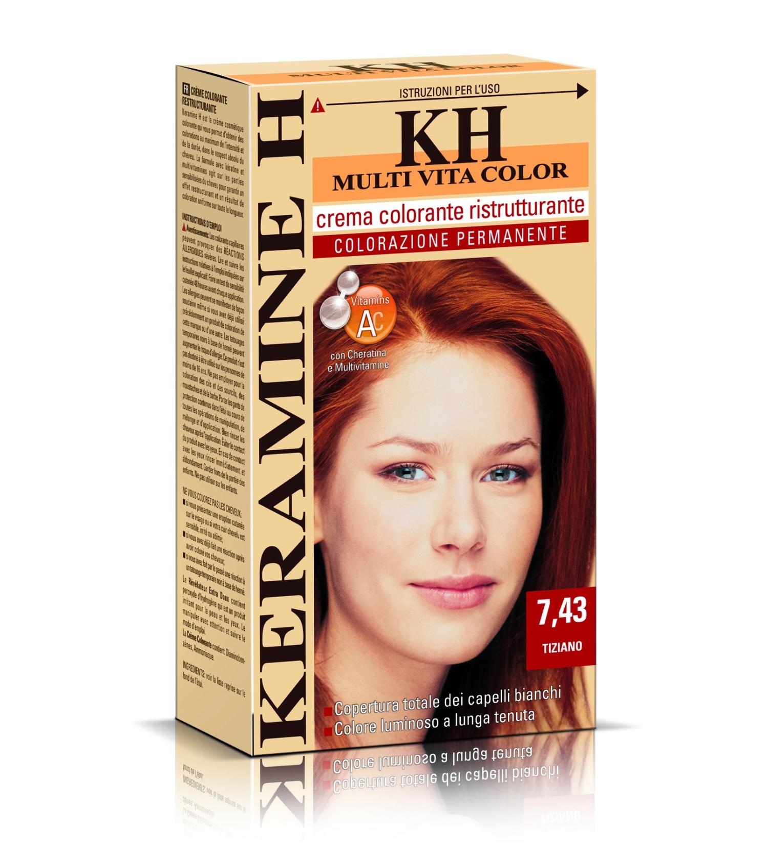  Keramine H Keramine H Tician Renewable Colour Cream - 3 x 110 ml Packs - Total 330 ml - Buy Online on GoSupps.com