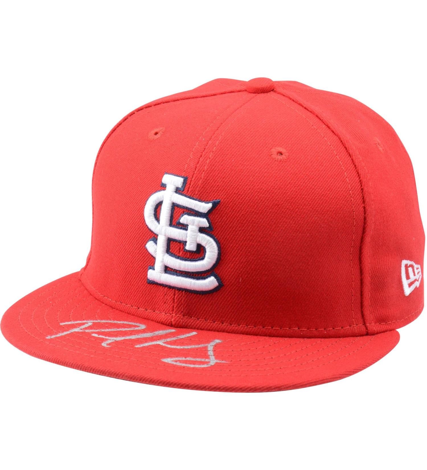 Paul Goldschmidt St. Louis Cardinals Autographed New Era Baseball Cap - MLB Signed Hat - Buy Online on GoSupps.com