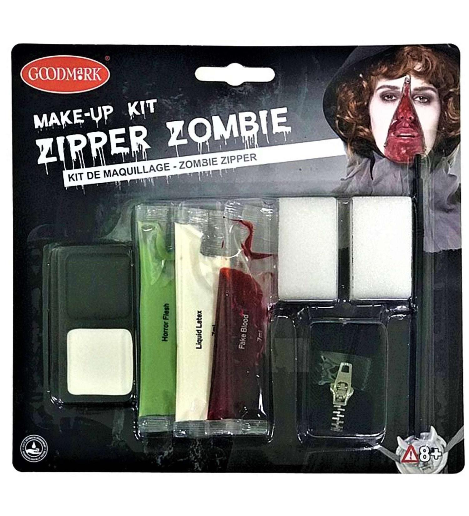 Generique Halloween Makeup Set for Adults - Colorful Zippered Cosmetic Kit | International Shipping Available - Buy Online on GoSupps.com