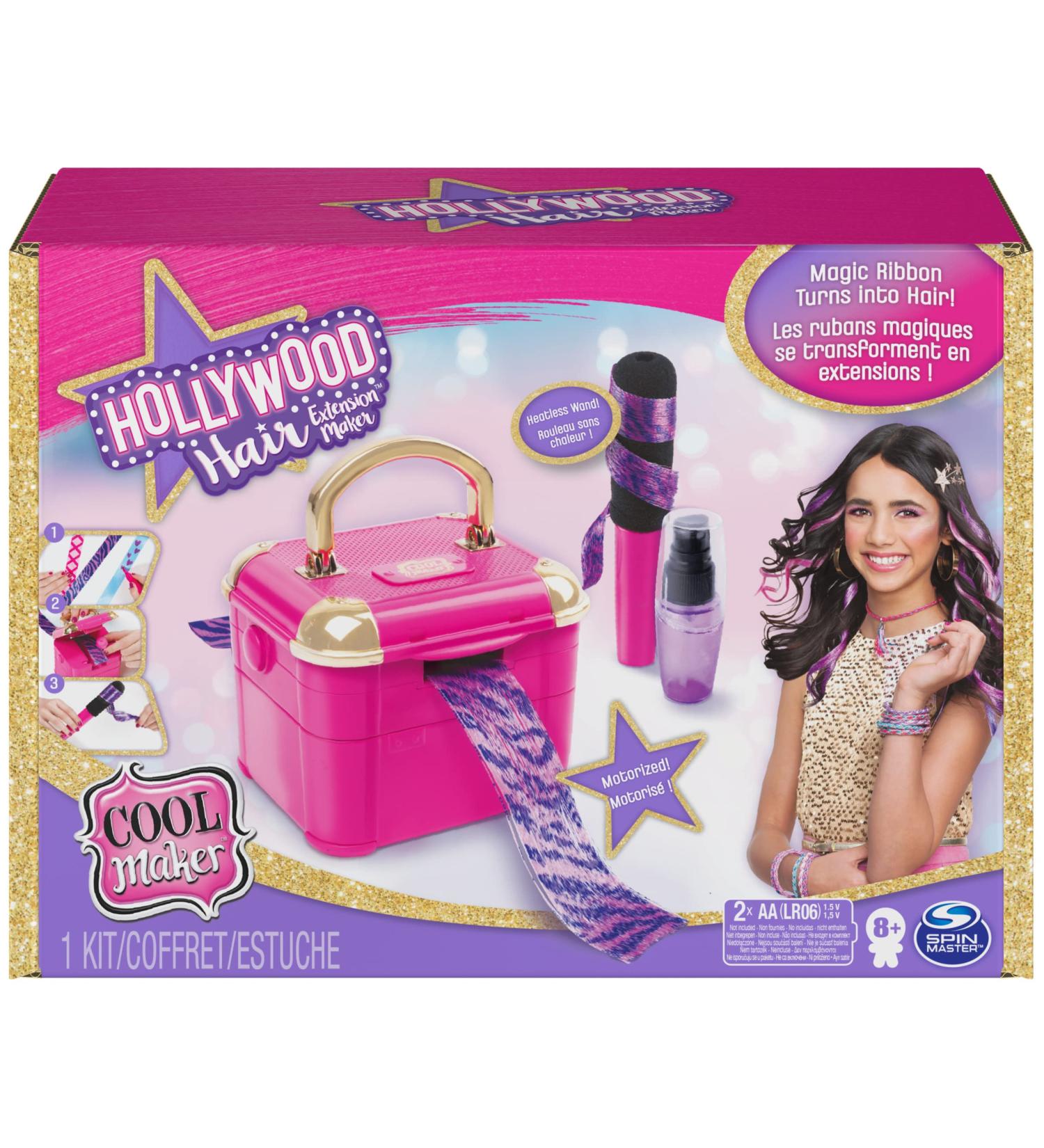 Cool Maker Hollywood Hair Extension Maker for Girls - Includes 6 Bonus Extensions and Accessories - Amazon Exclusive - Buy Online on GoSupps.com