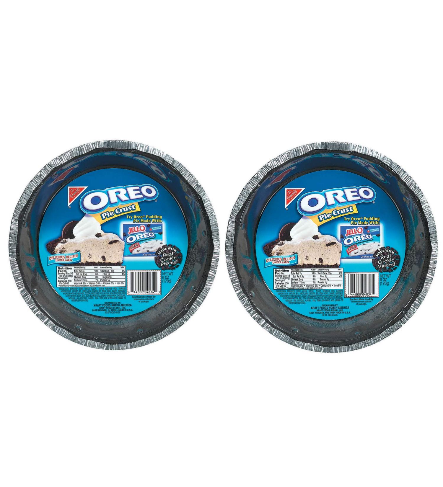 OREO Pie Crust 6 oz. Two-Pack - Delicious OREO Cookie Crust for Perfect Pies - Buy Online on GoSupps.com