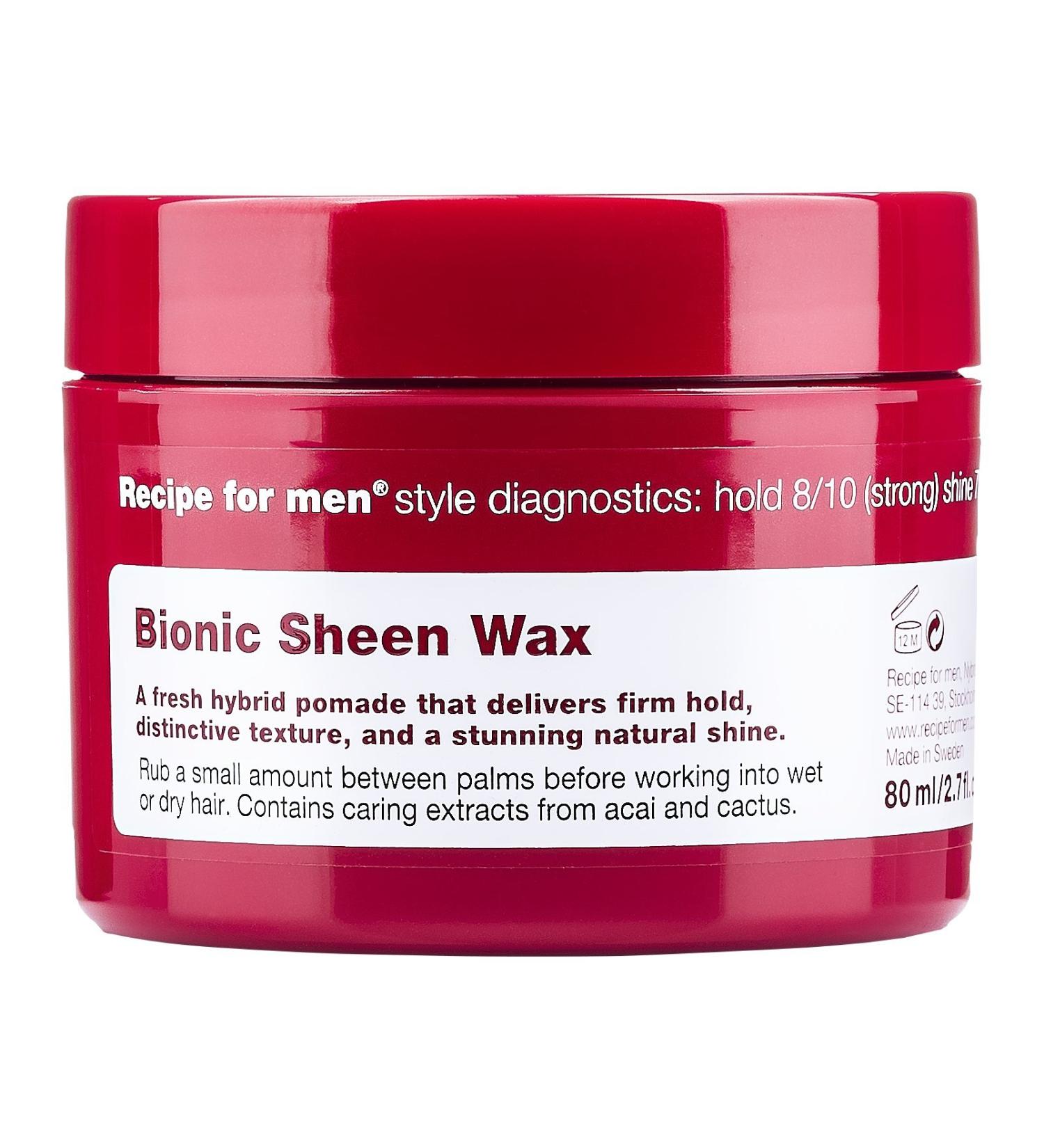 Recipe for men Bionic Sheen Wax 1 Unit