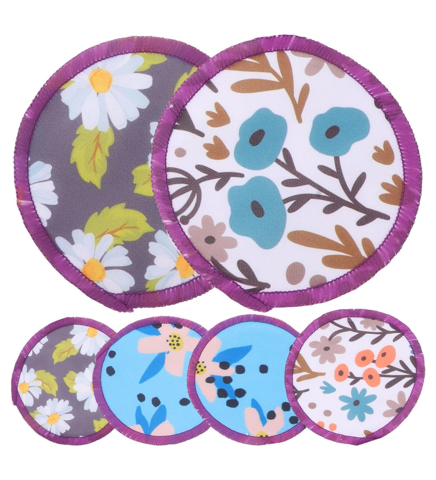 SEWACC 6Pcs Breastfeeding Cushion Covers - Premium Breathable Polyester Cotton Feeding Pads | International Shipping - Buy Online on GoSupps.com