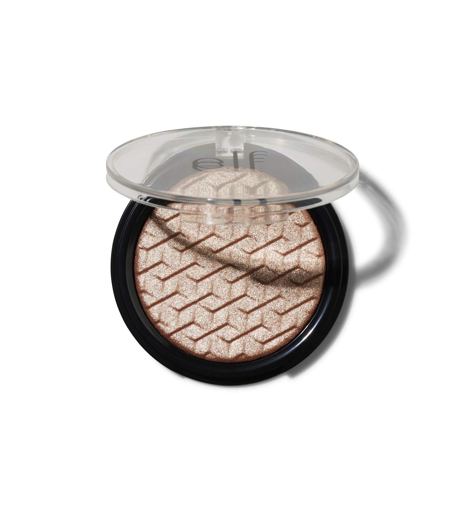 e.l.f Metallic Flare Highlighter - Rose Gold Jelly Formula for High Shimmer Glow - 0.18 oz - Buy Online on GoSupps.com
