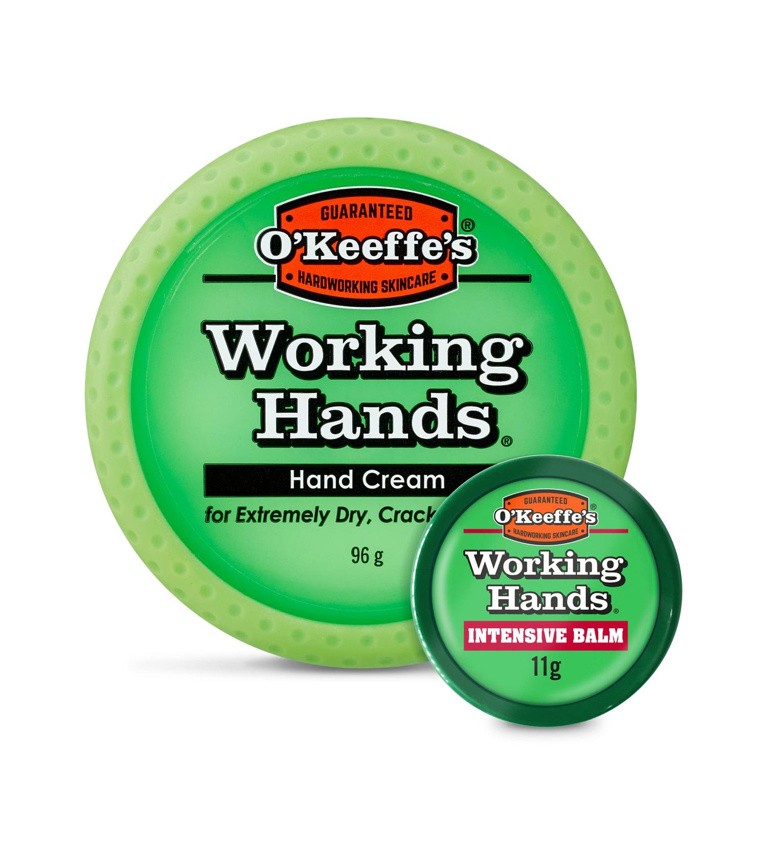 O'Keeffe's Working Hands Intensive Balm 11g & Working Hands 96g (Twin Pack) 53.5 g (Pack of 2) - Buy Online on GoSupps.com