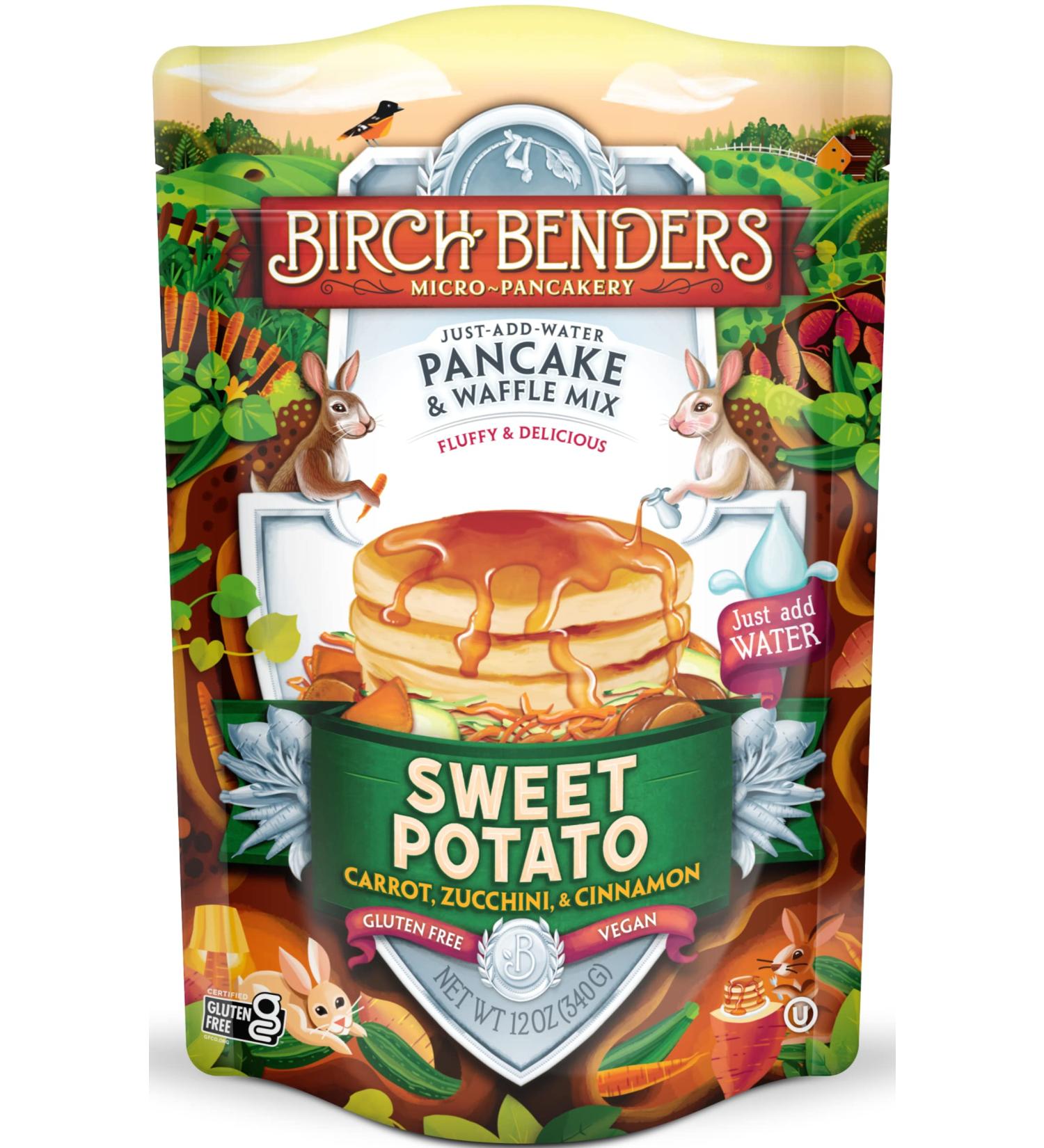 Birch Benders Sweet Potato Pancake & Waffle Mix 12 OZ - Buy Online on GoSupps.com