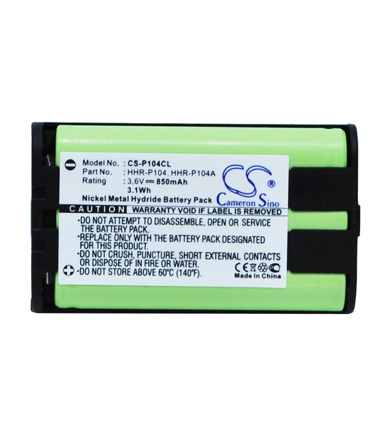High-Performance 3.6V Replacement Battery for GE TL26411 TL86411 TL96411 - 850mAh International Shipping Available - Buy Online on GoSupps.com