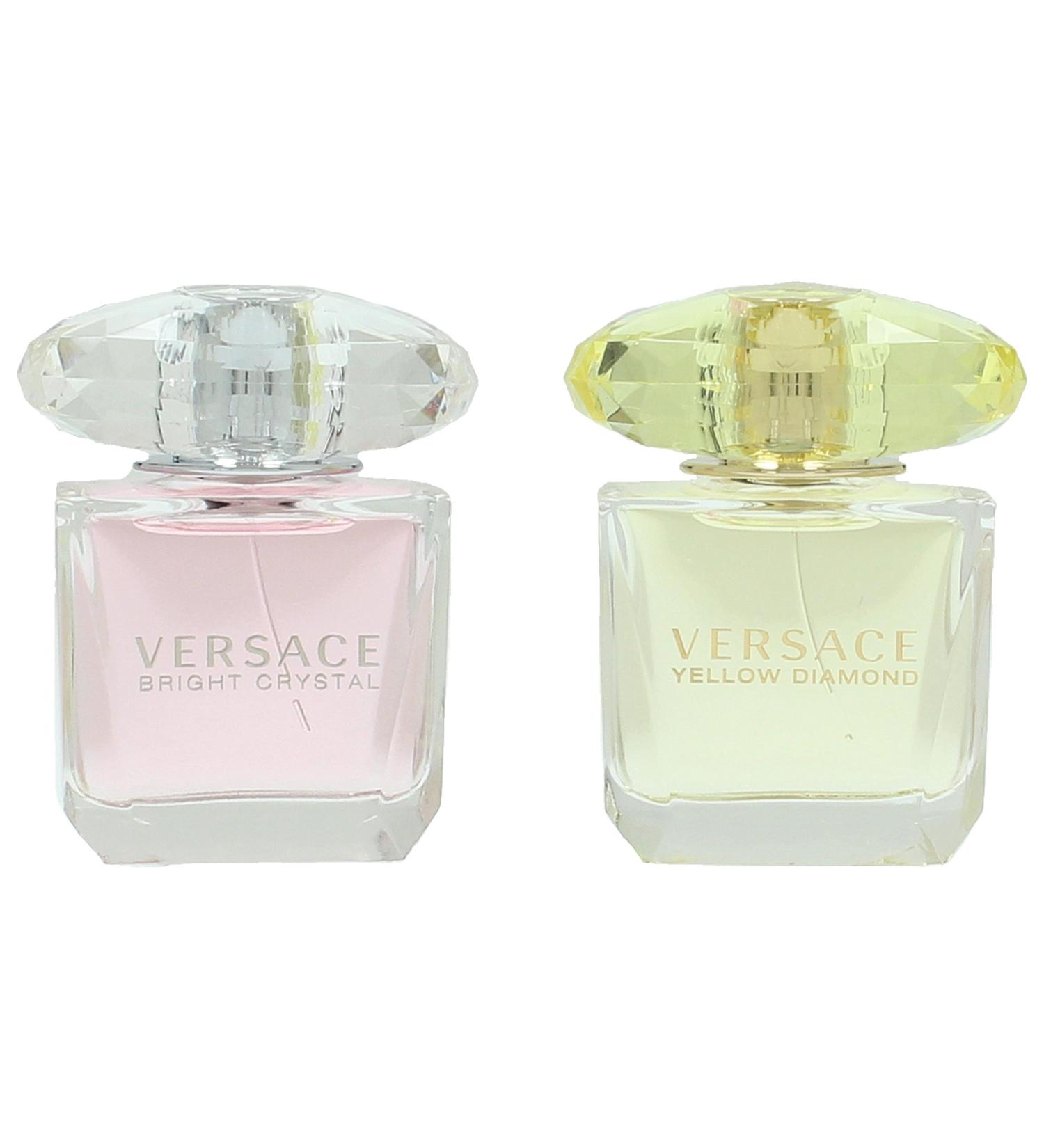 Versace Gift Set 1.0oz (30ml) Yellow Diamond EDT + 1.0oz (30ml) Bright Crystal EDT - Buy Online on GoSupps.com