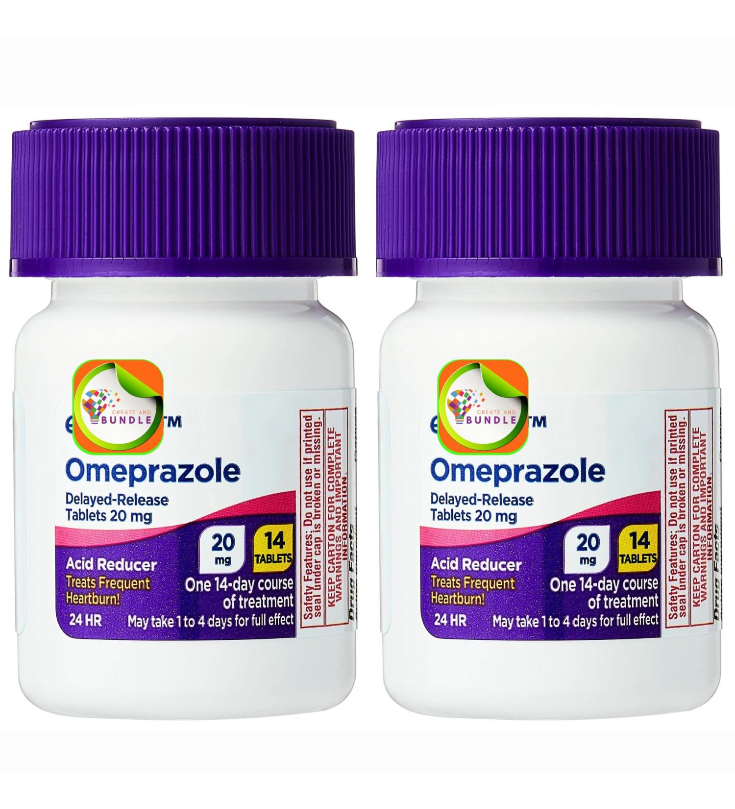 Create and Bundle Delayed-Release Reducer Tablets 20 mg 28 Count - Pack 2 - Buy Online on GoSupps.com