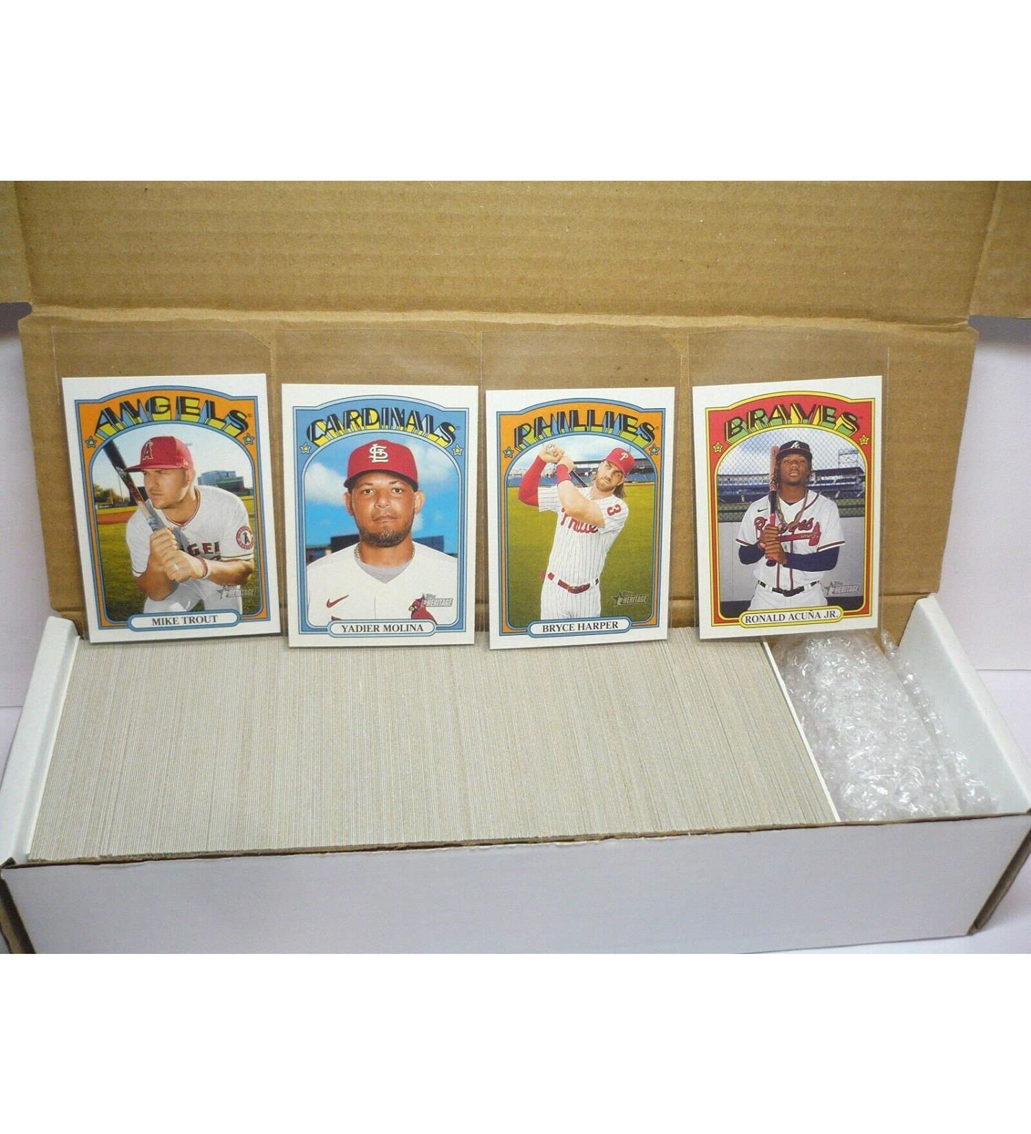 2021 Topps Heritage Baseball Card Complete Base Set 1-400 (399 Cards, 216 Not Printed) - Buy Online on GoSupps.com