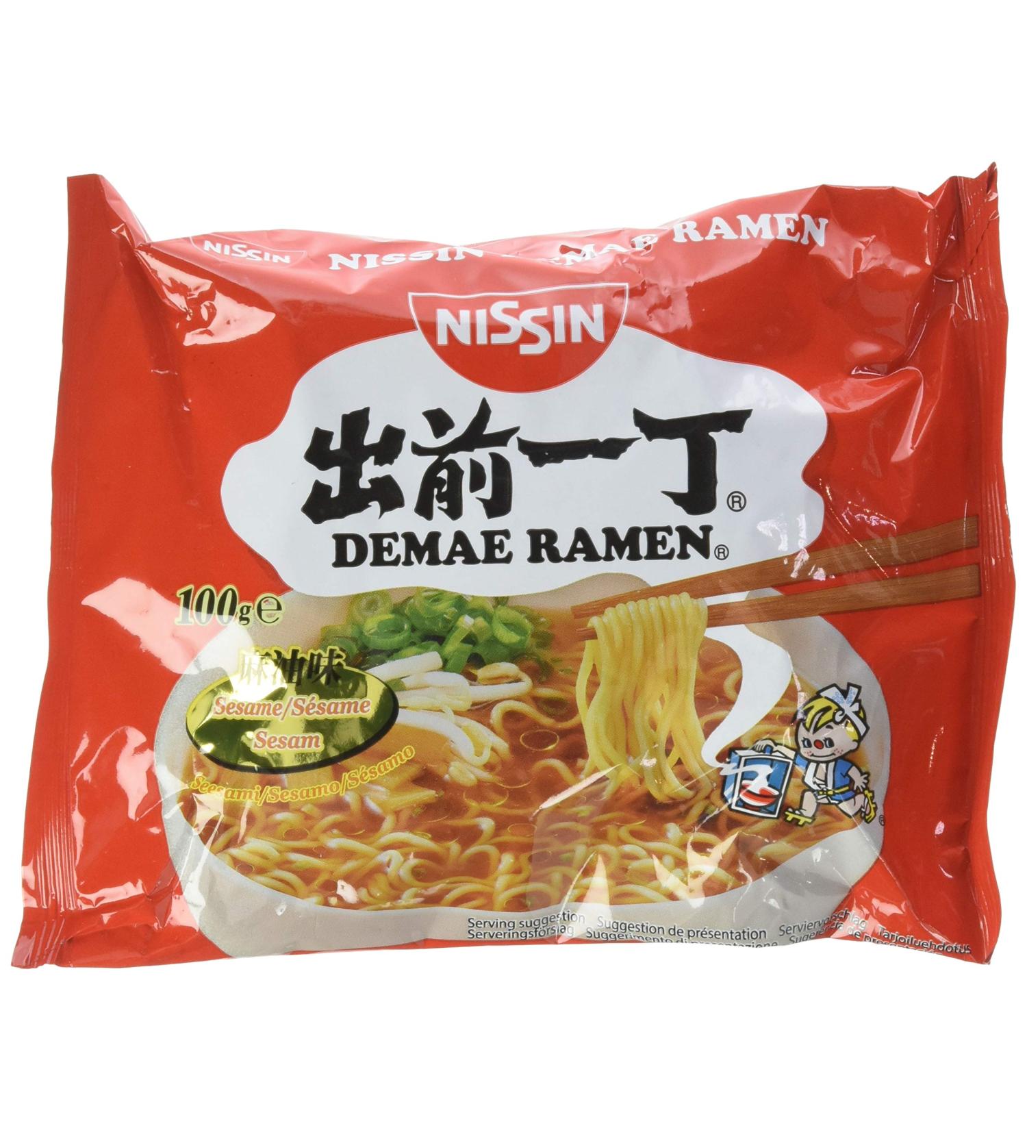 Nissin Instant Noodles Sesame 100g - Pack of 5 - Buy Online on GoSupps.com