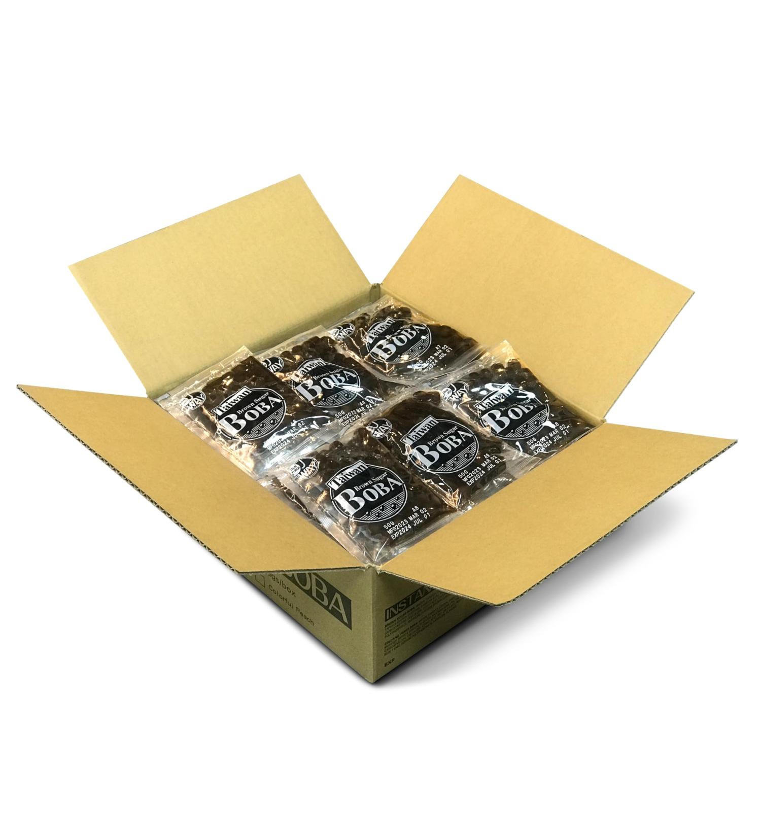 BOBA NOW Authentic Instant (60 Count (Pack of 1) Brown Sugar) 60 Count (Pack of 1) Brown Sugar - Buy Online on GoSupps.com