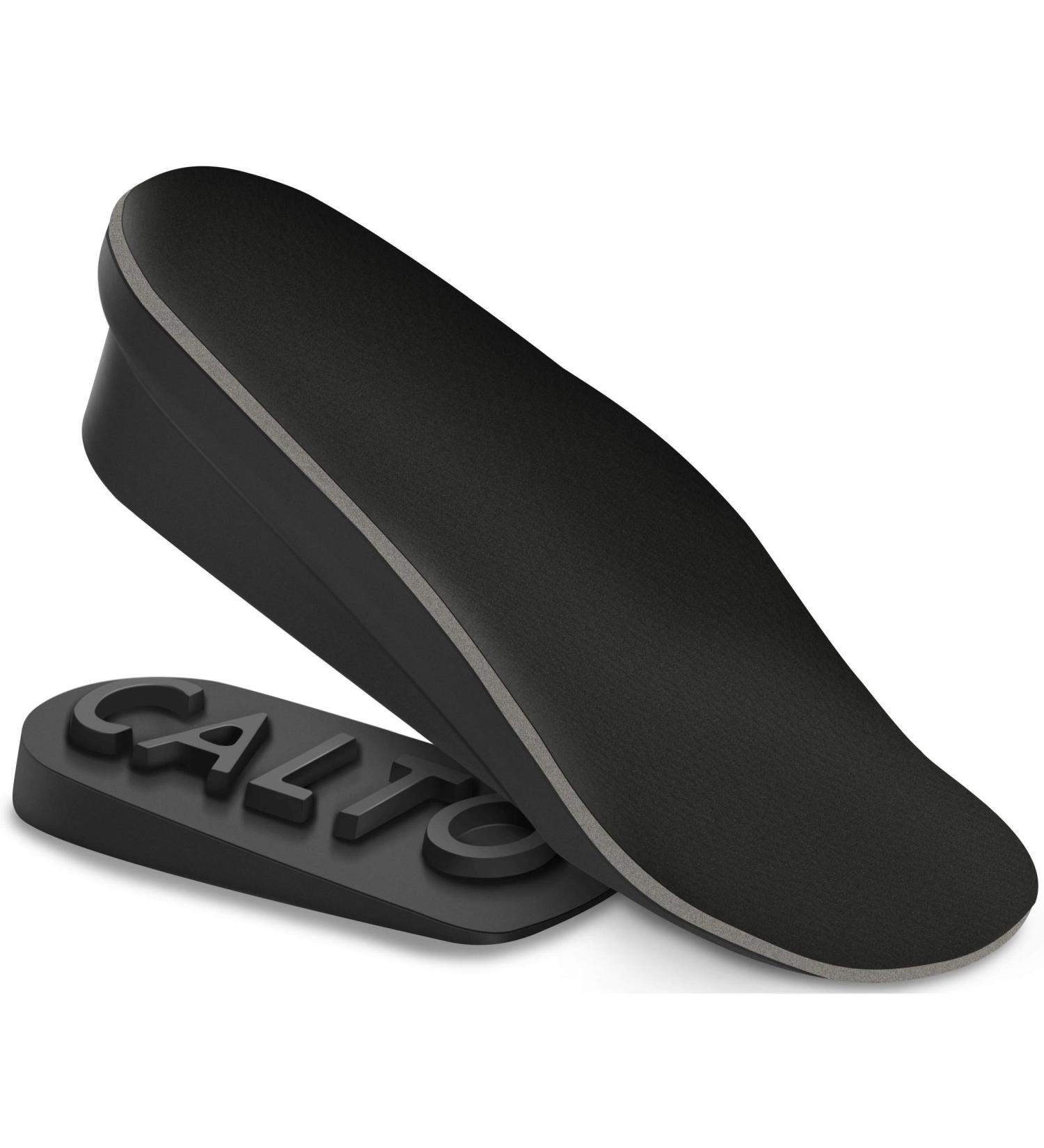 CALTO Premium Height Increase Insole - 3/4 Length Ergonomic Heel Lifts for Elevator Shoes - Adjustable 1.8 Inch Taller - IK308 - Buy Online on GoSupps.com