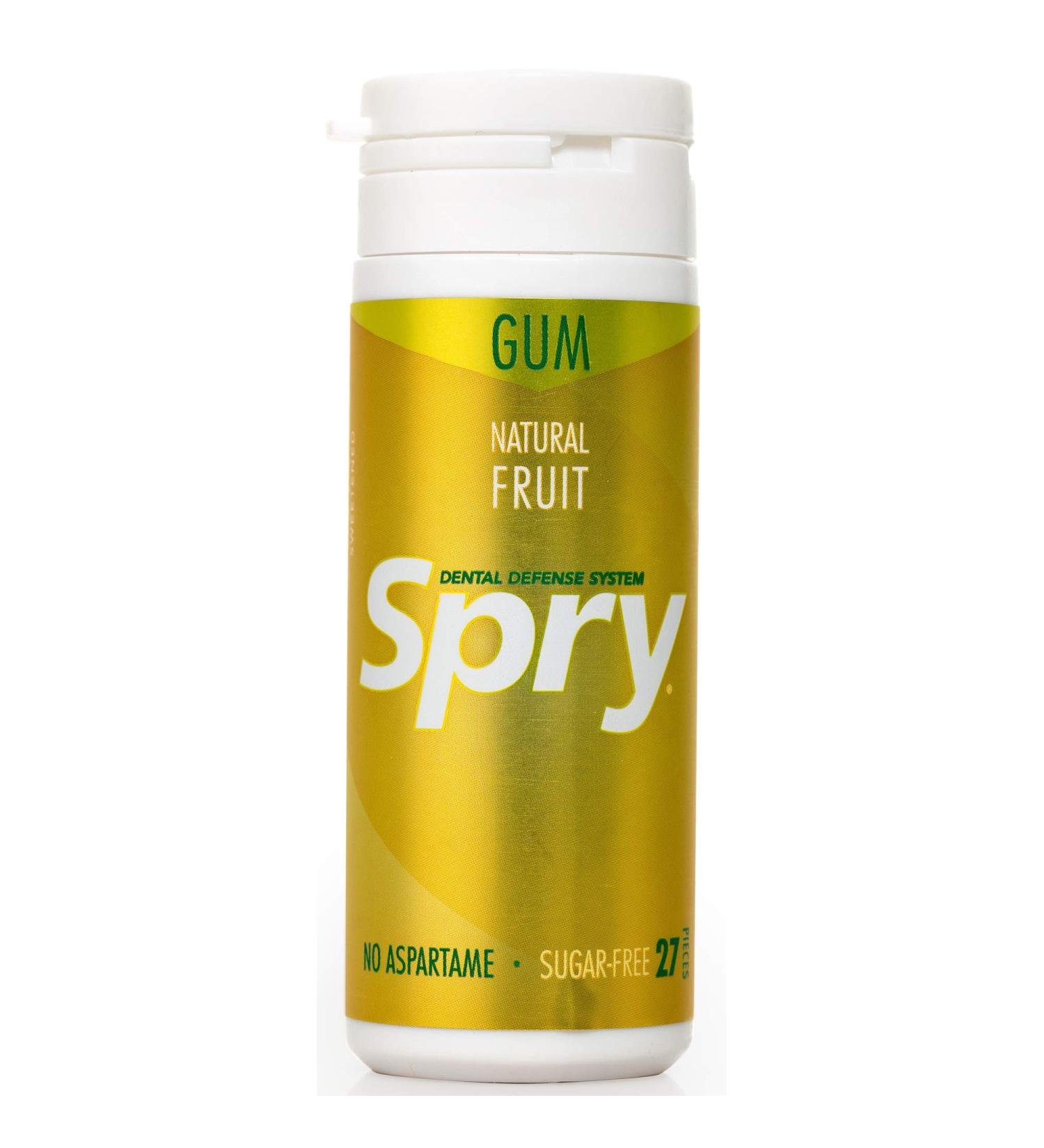 Xlear Spry Chewing Gum Fruit Sugar-Free 27 pieces - Buy Online on GoSupps.com
