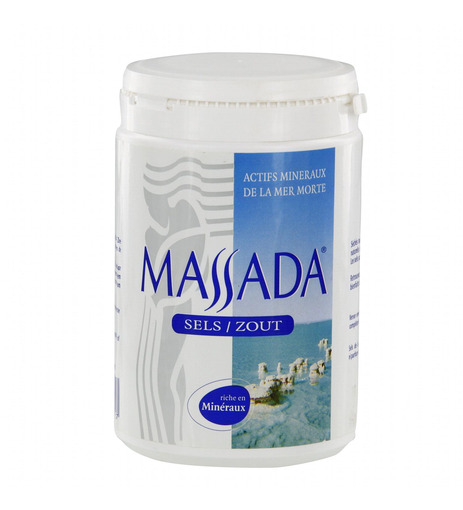 Massada Sel de la mer Morte pot 1kg