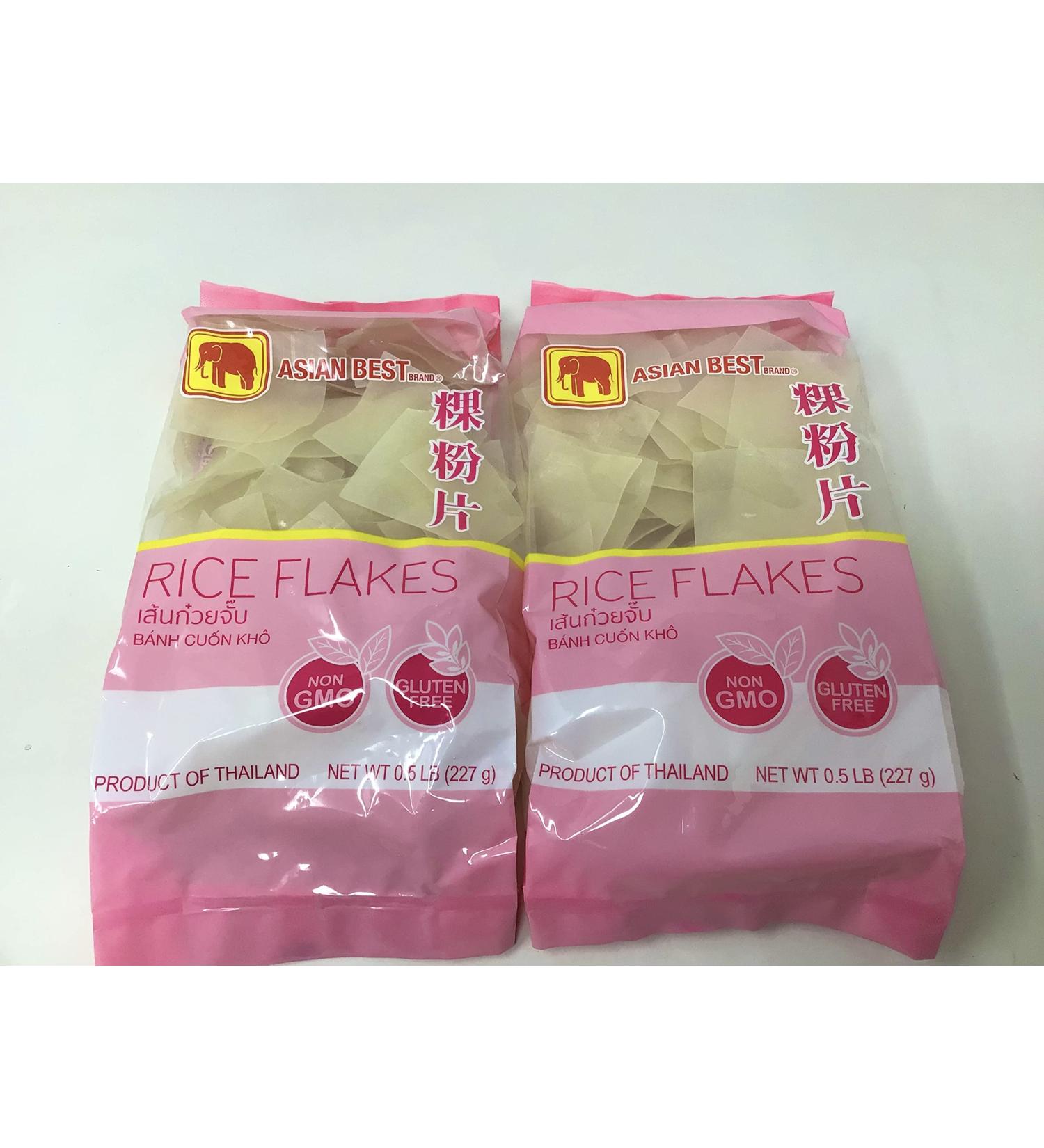 Rice Flake Noodles Asian Best 8 oz. Packages - Set of 2 | Authentic Asian Cuisine - Buy Online on GoSupps.com