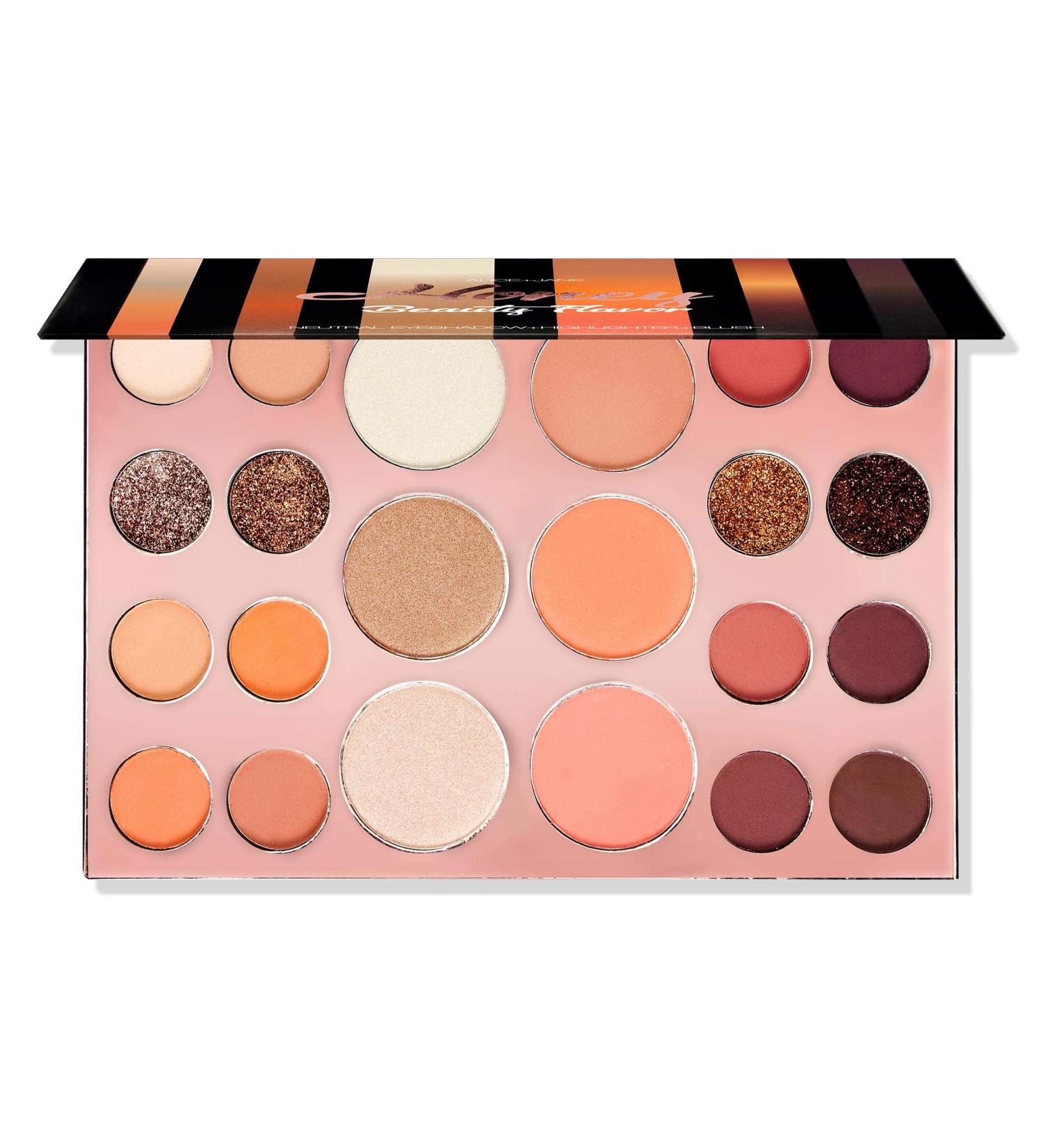 Alice+Jane Neutral 3 in 1 Honey Eyeshadow+Highlighter+Blusher Beauty Flavor Palette - Buy Online on GoSupps.com