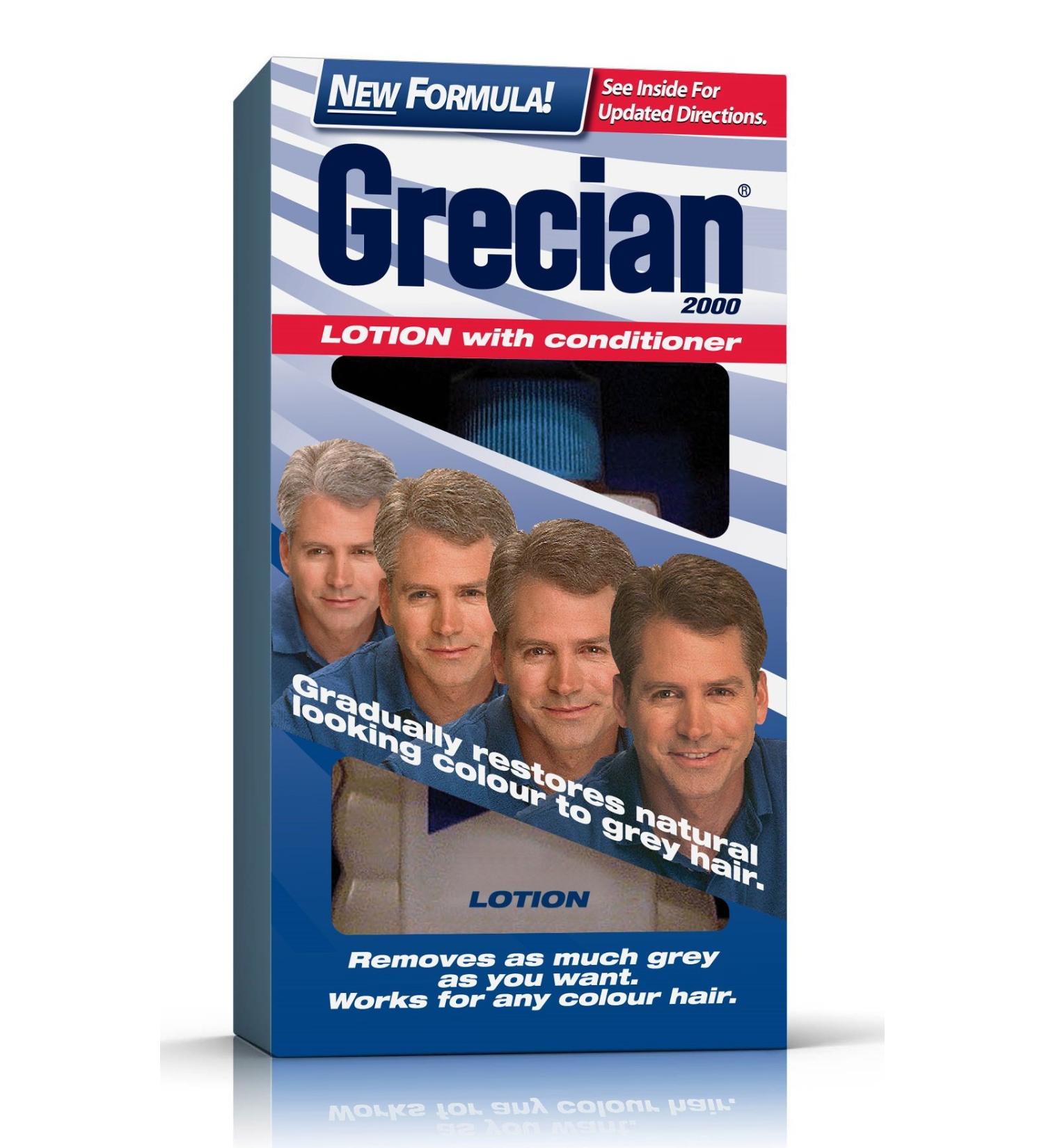 Grecian Hair Color Lotion 125ml - Premium Temporary Hair Dye for Men & Women | Shop Now - Buy Online on GoSupps.com