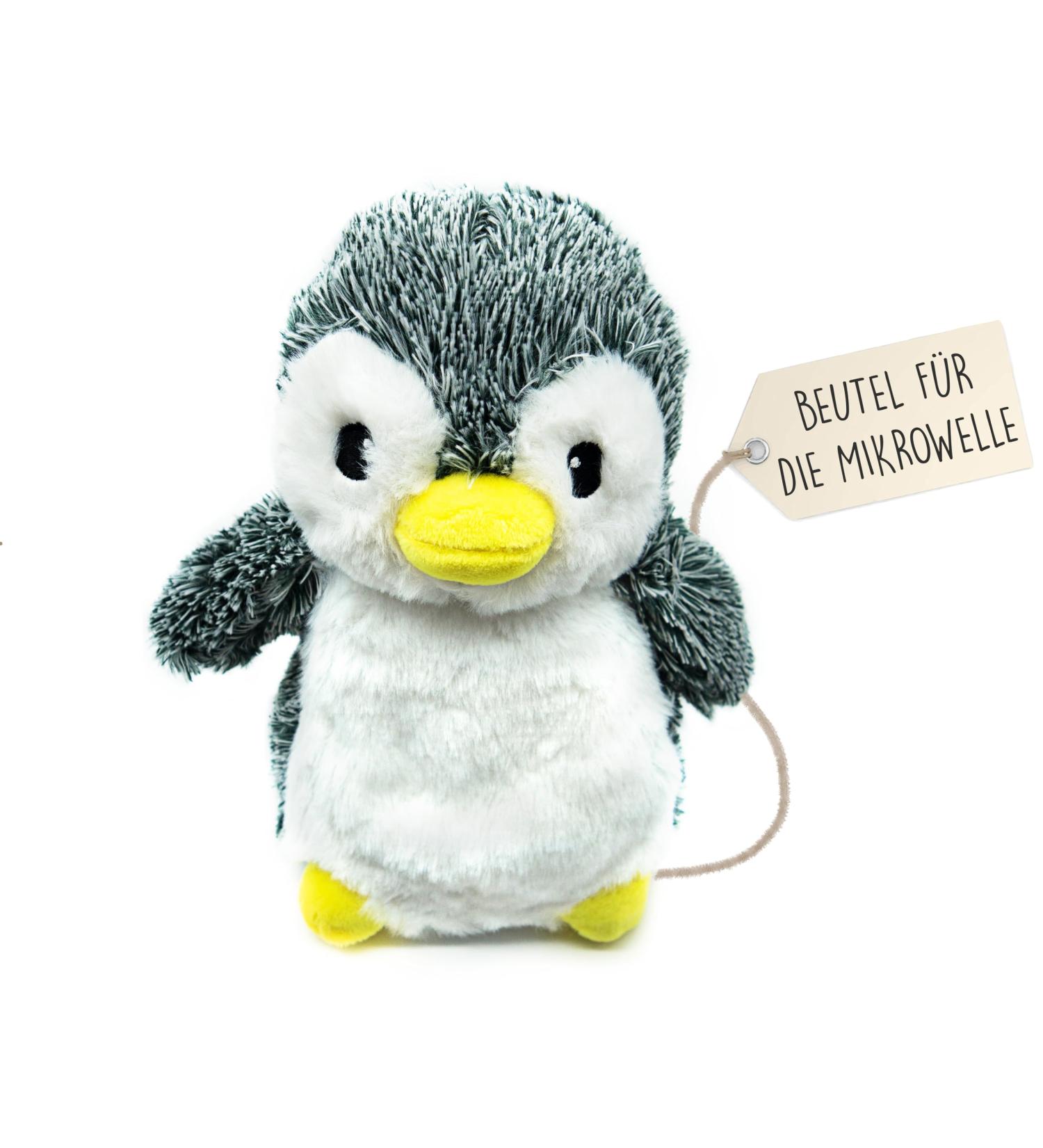 Cherry Core Pillow Animal - Cuddly Heat Cushion for Babies & Kids | Removable Cherry Stone Bags | Soft Penguin Plush Toy - Buy Online on GoSupps.com