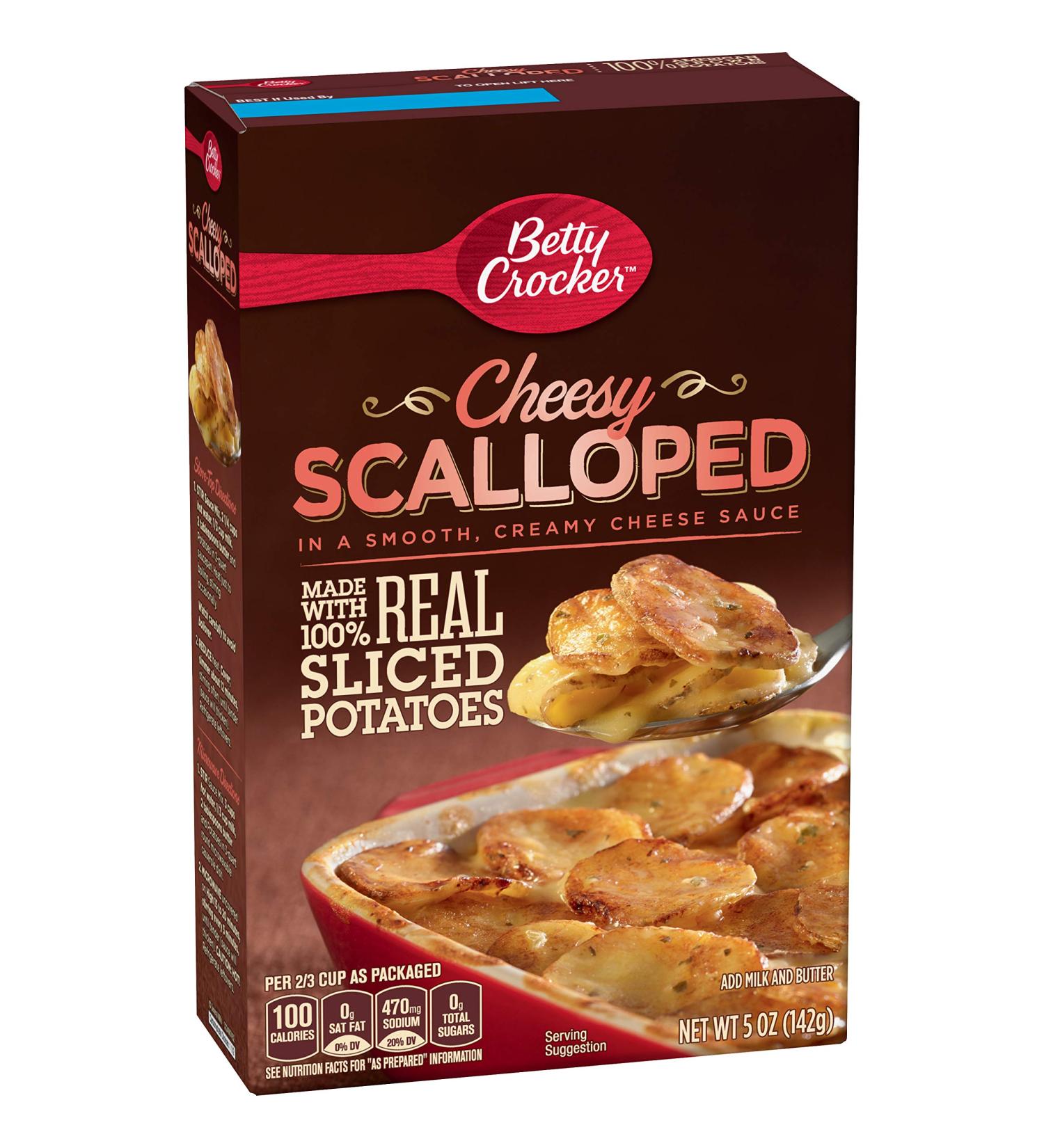 Betty Crocker Cheesy Scalloped Potatoes with Real Cheese - 5 oz | Delicious and Easy to Prepare - Buy Online on GoSupps.com
