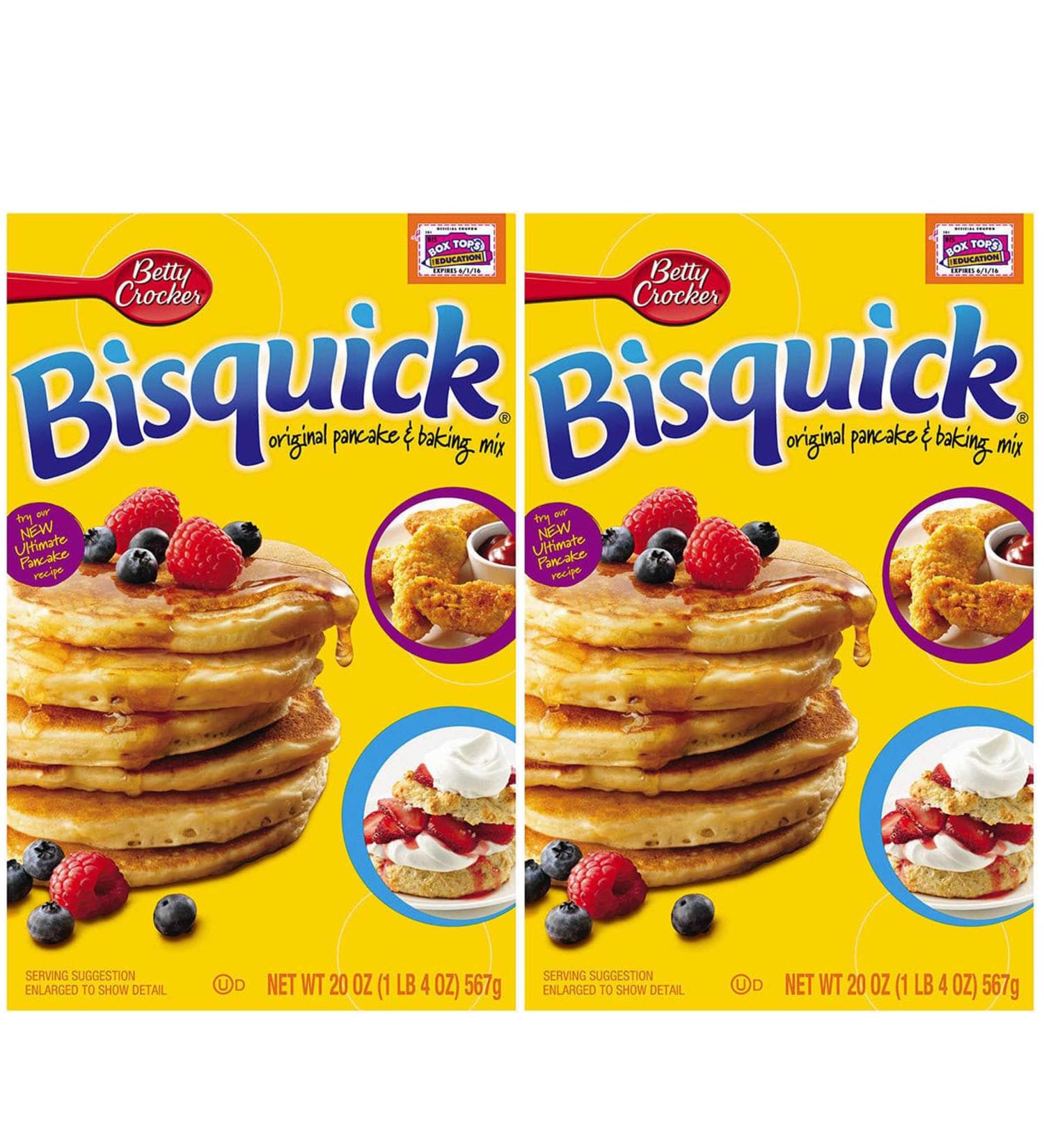 Bisquick Original Pancake & Baking Mix 567g - Pack of 2 - Buy Online on GoSupps.com