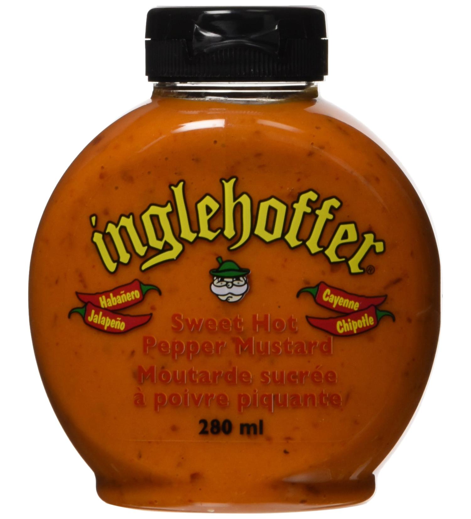 Inglehoffer Sweet Hot Pepper Mustard 280ml - Buy Online on GoSupps.com