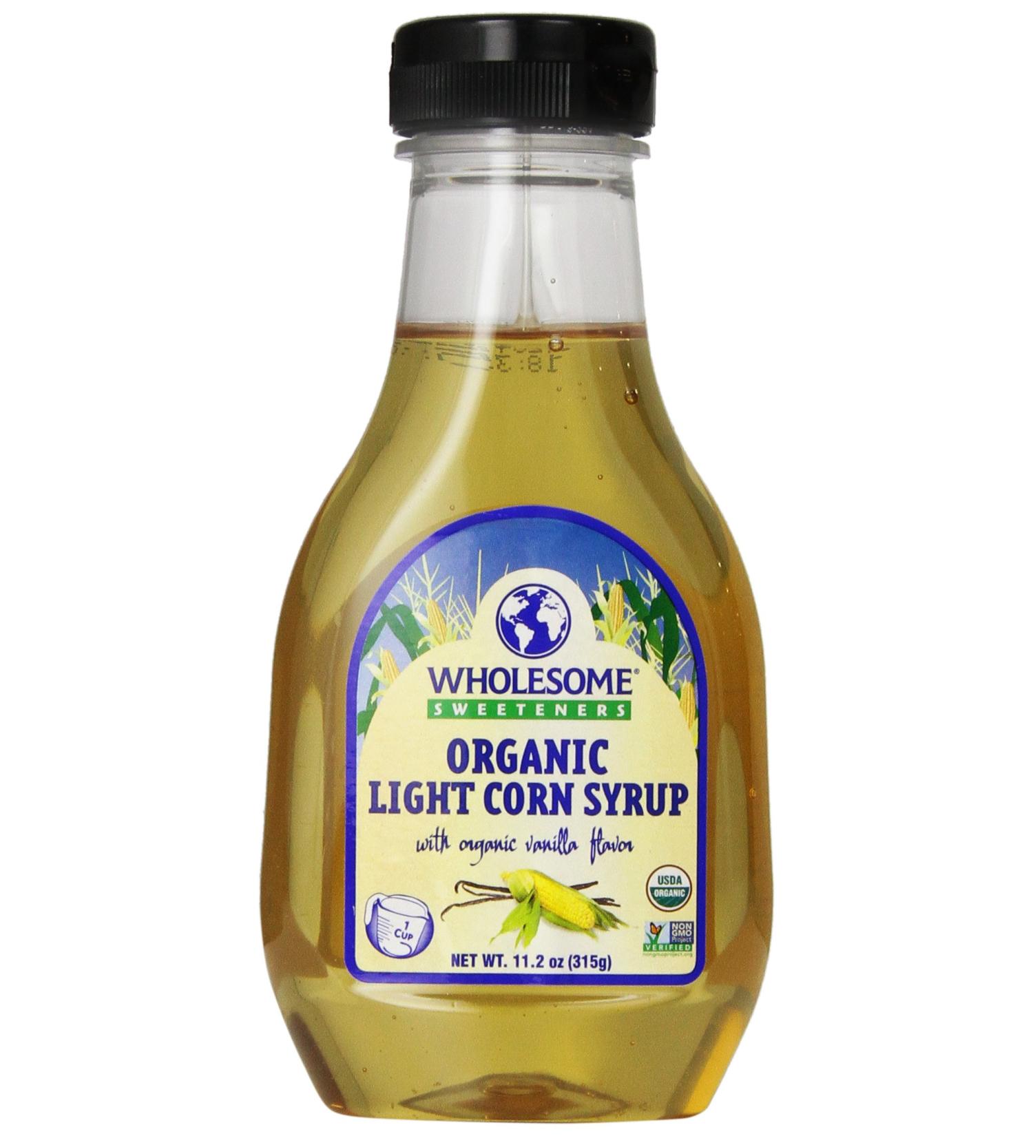 Wholesome Sweeteners Organic Light Corn Syrup - 11.2 oz Pack of 3 | Natural Sweetener - Buy Online on GoSupps.com