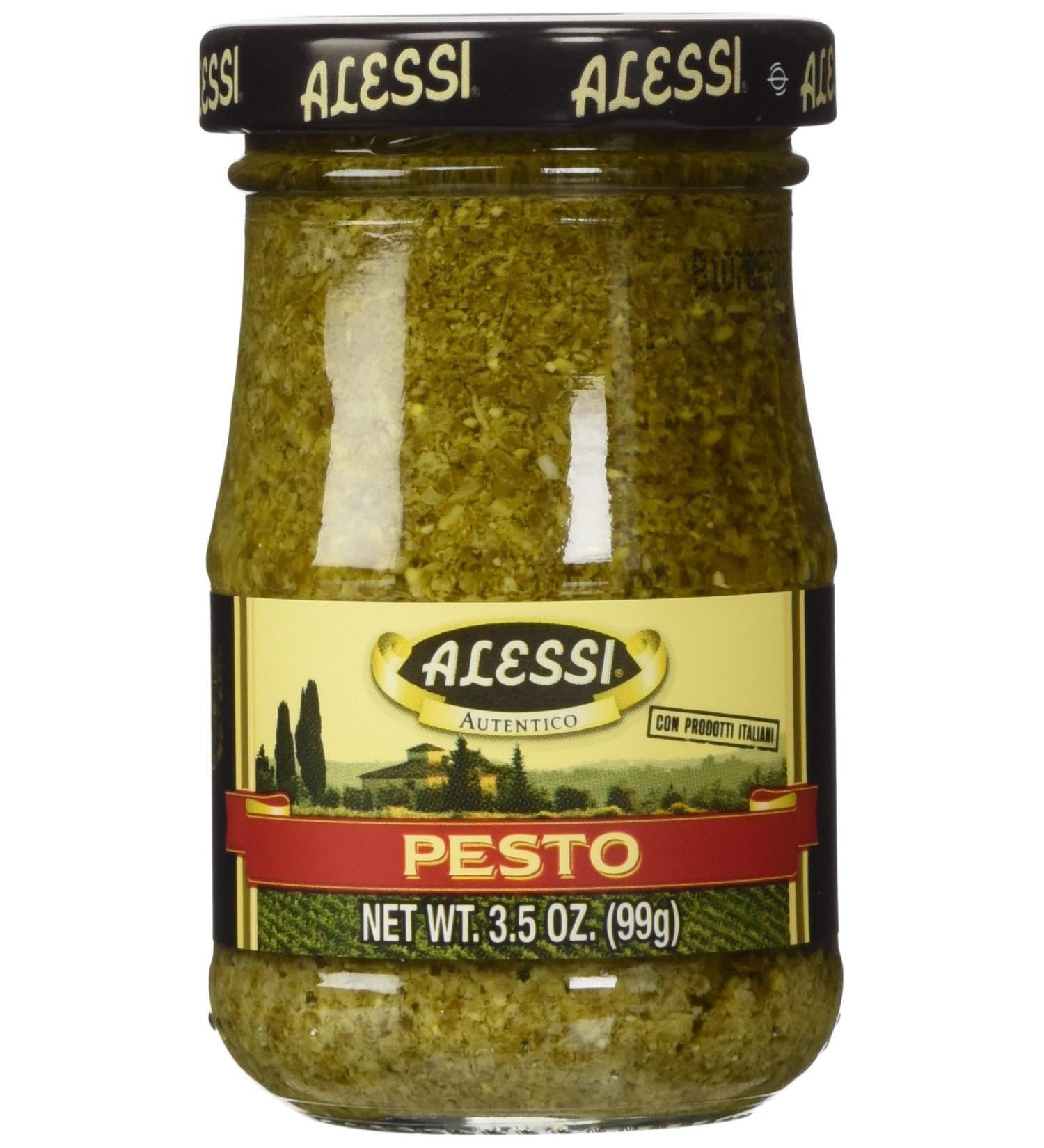 Alessi Pesto 3.5 Oz (Pack of 4) - Authentic Italian Pesto Sauce Bundle - Buy Online on GoSupps.com