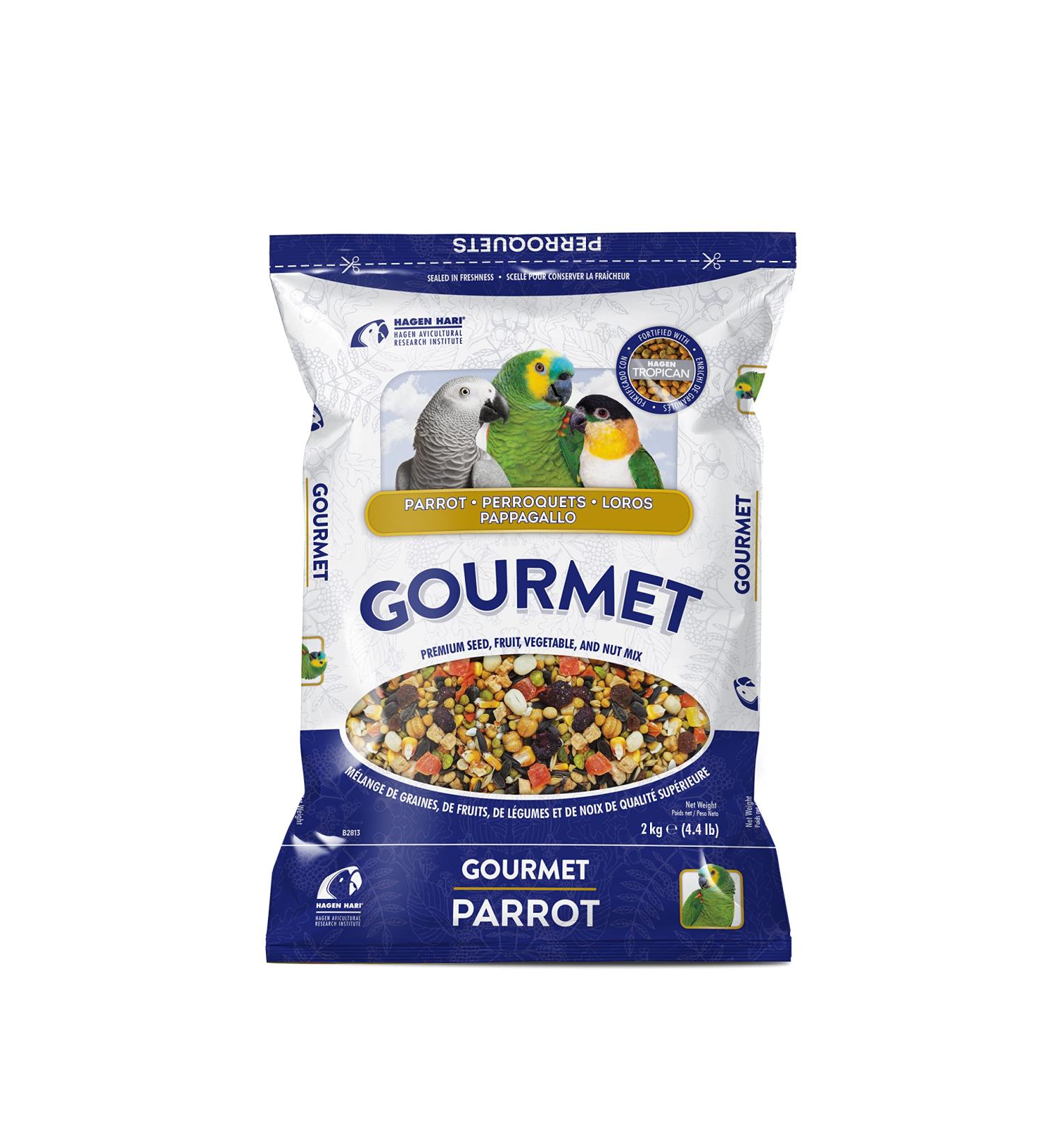 Hagen B2813 Gourmet Small Parrot Seed Mix 2 Kg 4.4-Pound - Buy Online on GoSupps.com