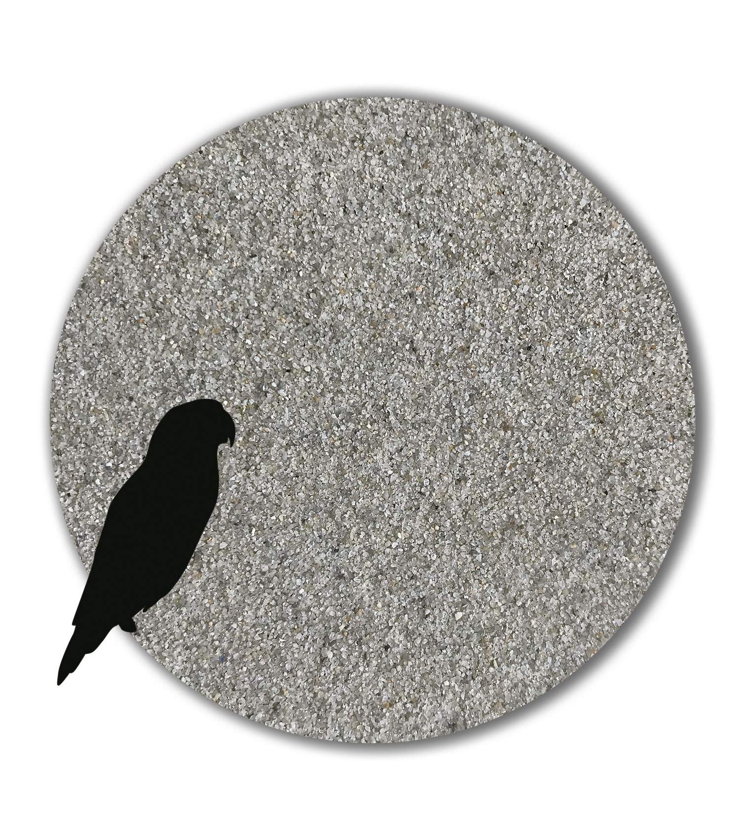 M ller GmbH 12 KG Vogelsand - Additive-Free Germ-Free Premium Cage Bedding (Light Gray Fine Texture) - Buy Online on GoSupps.com