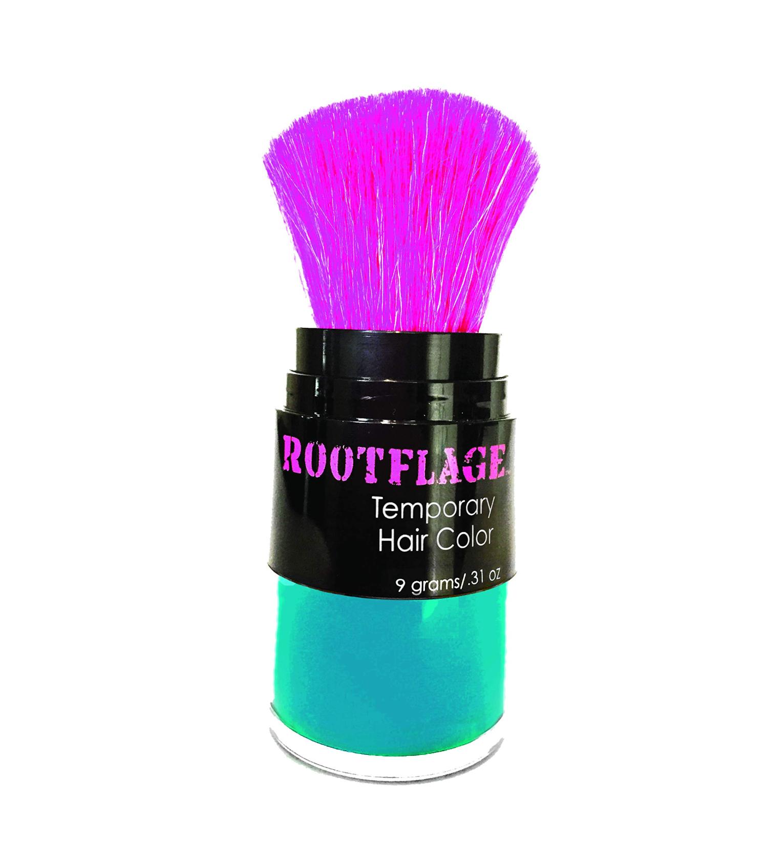 Fun Temporary Hair Color Powder - Peacock Blue - Easy Shampoo Out - All Hair Colors - Buy Online on GoSupps.com