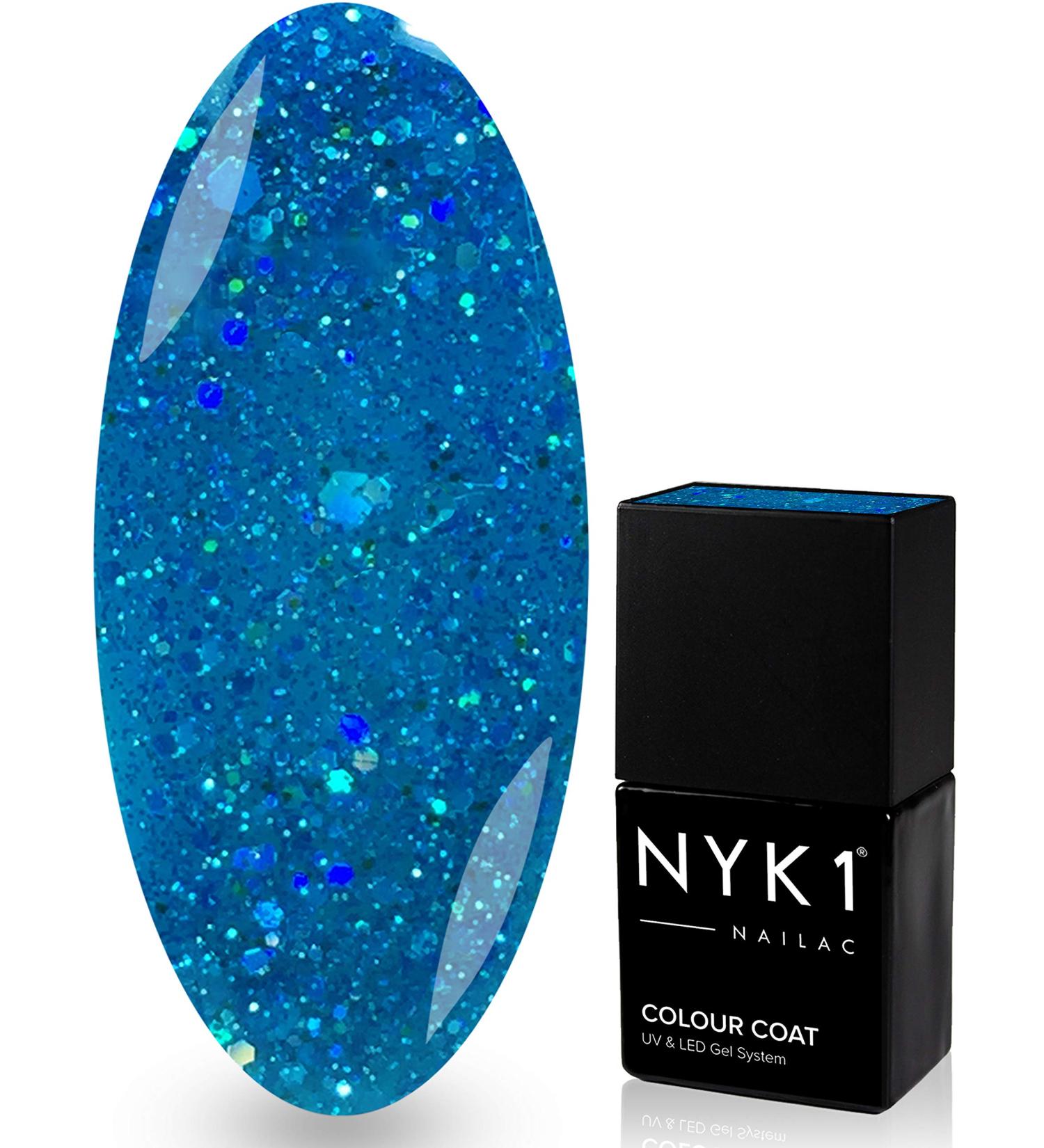 NYK1 NAILAC - DIAMOND MERMAID - Professional Gel Nail Polish - UV and LED Drying - Quick Soak Off Gel Polish 10ml - Over 100 Colours to Choose From! - Buy Online on GoSupps.com