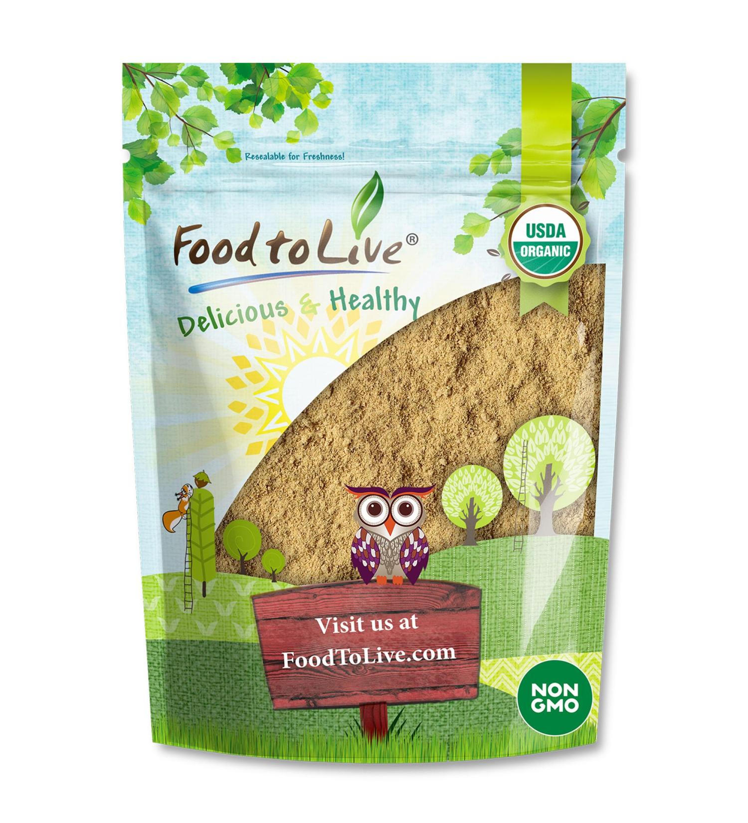 Food to Live Organic Triphala Powder 1 Pound Blend from Fruits Amalaki Haritaki and Bibhitaki Non-GMO Perfect for Tea and Smoothies Vegan Kosher Bulk 16 Ounce (Pack of 1) - Buy Online on GoSupps.com