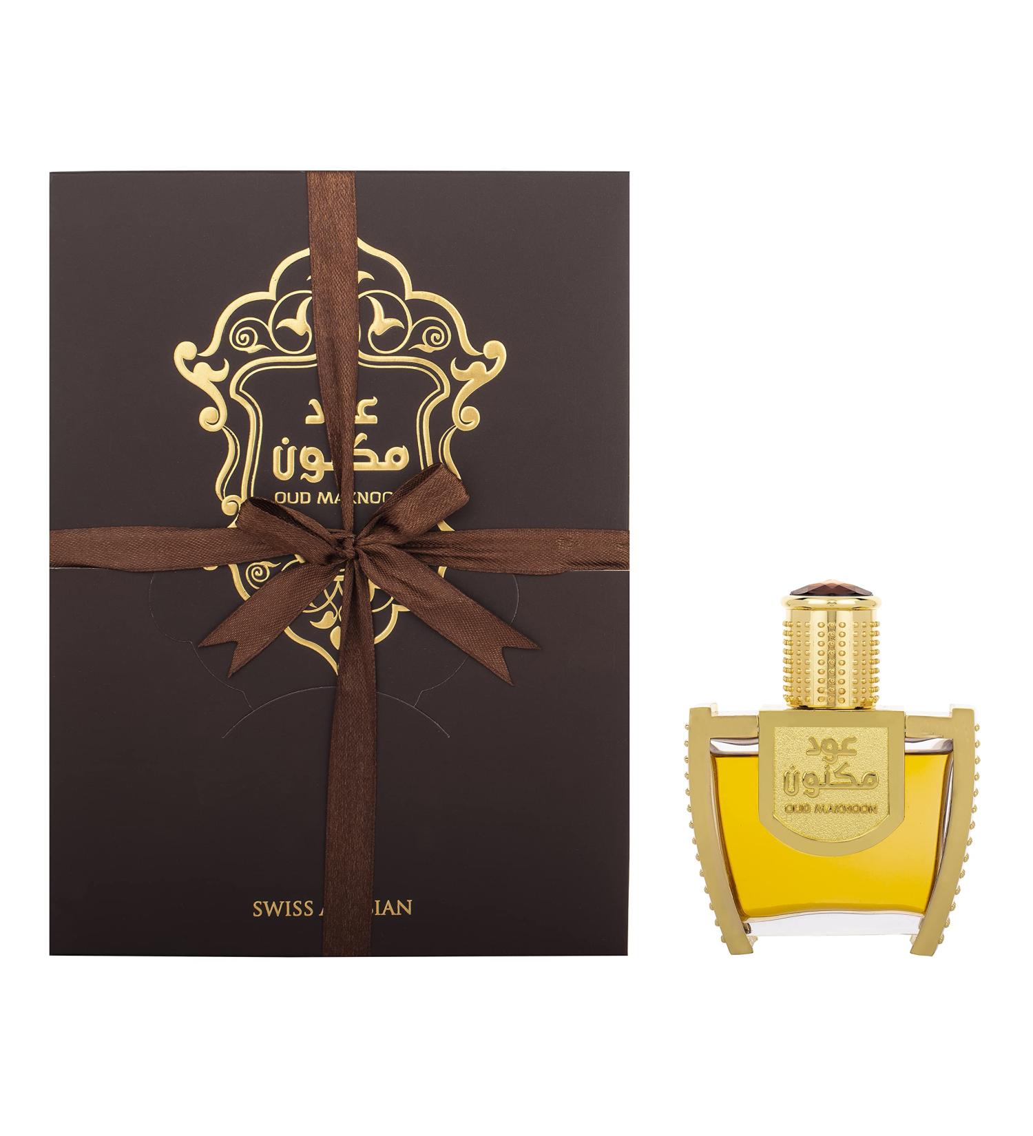 Swiss Arabian Oud Maknoon - Luxury Products From Dubai - Long Lasting Addictive Personal EDP Spray Fragrance - Seductive Signature Aroma - 1.5 Oz - Buy Online on GoSupps.com