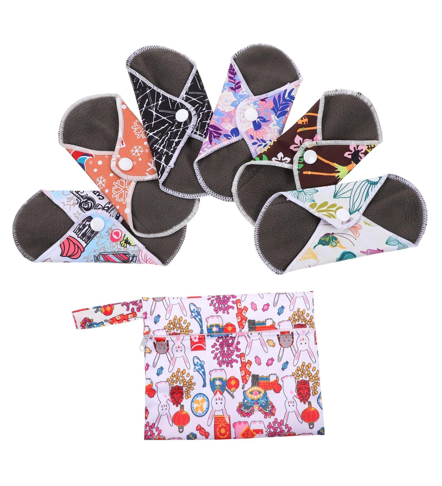Organic Nursing Pads Set - Leak Proof Panties | Washable Incontinence & Menstrual Pads | Reusable & Comfortable Towels | Hemoton - Buy Online on GoSupps.com