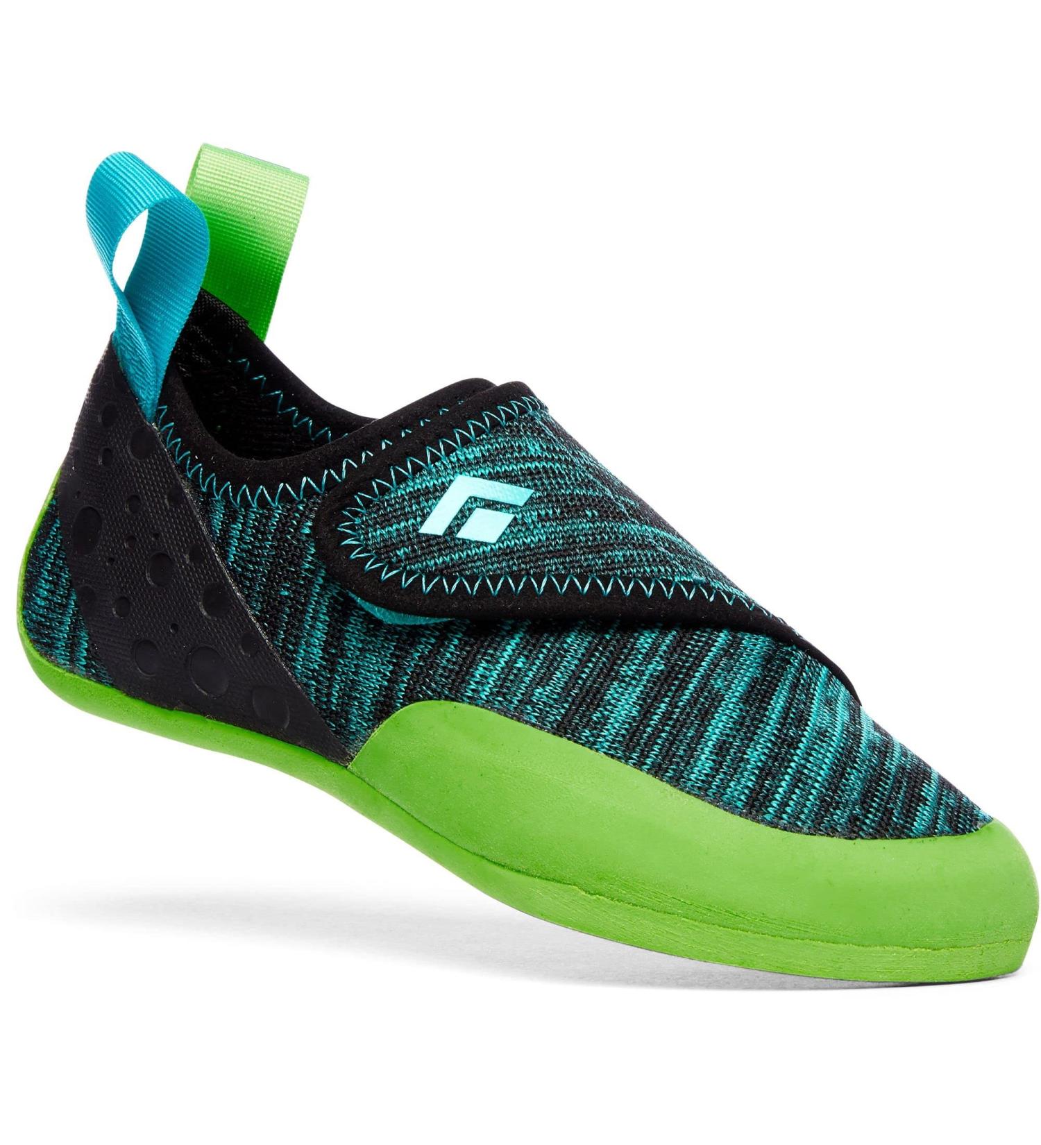 Black Diamond Kids Rock Climbing Shoes - Size 4 Big Kid, Envy Green - Buy Online on GoSupps.com