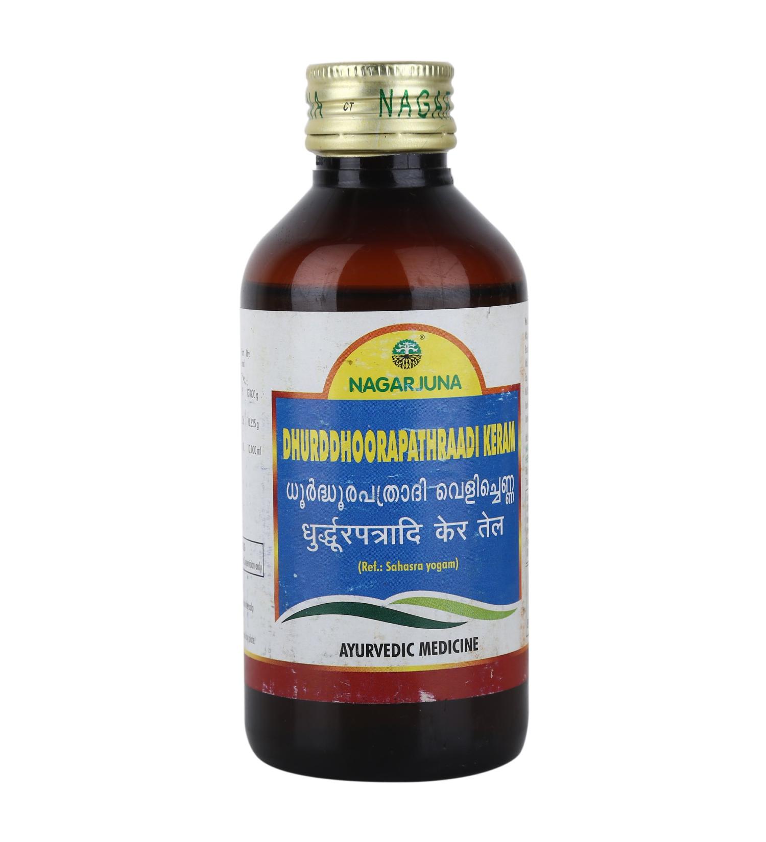 NAGARJUNA Dhurddhoorapathraadi Keram -200 ML with Free Pachak Methi Multicolour - Buy Online on GoSupps.com