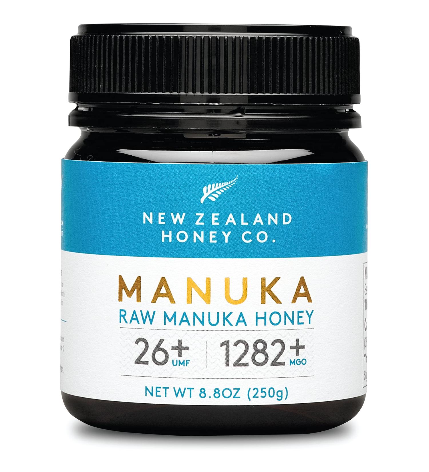 Buy New Zealand Honey Co. Raw Manuka Honey UMF 26+ | MGO 1282+ - 8.8oz | Premium Quality - Buy Online on GoSupps.com