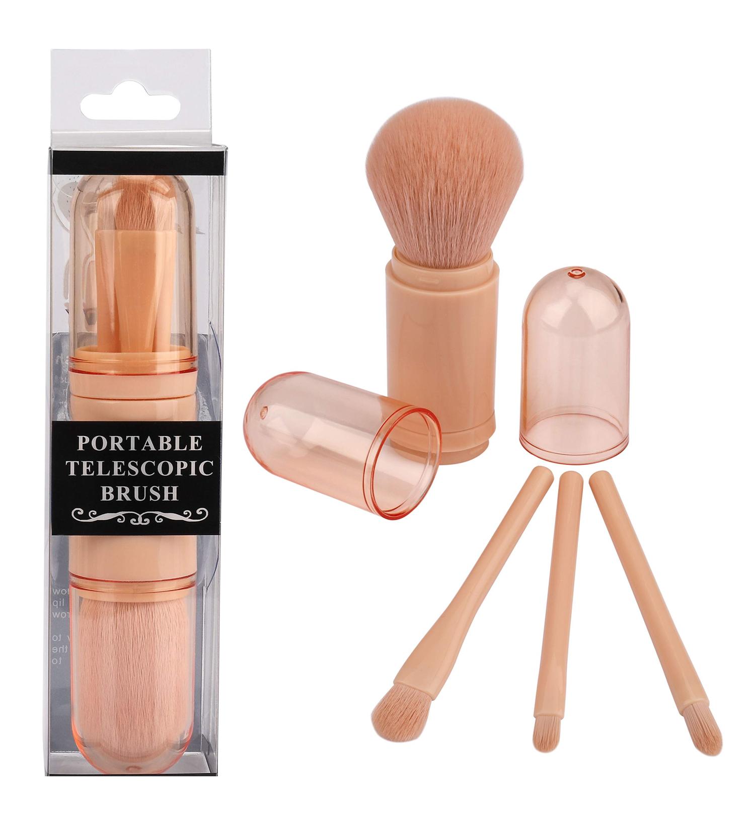 4-in-1 Multifunctional Makeup Brush Set | Premium Cosmetics Brushes for Flawless Application - Ship Worldwide - Buy Online on GoSupps.com