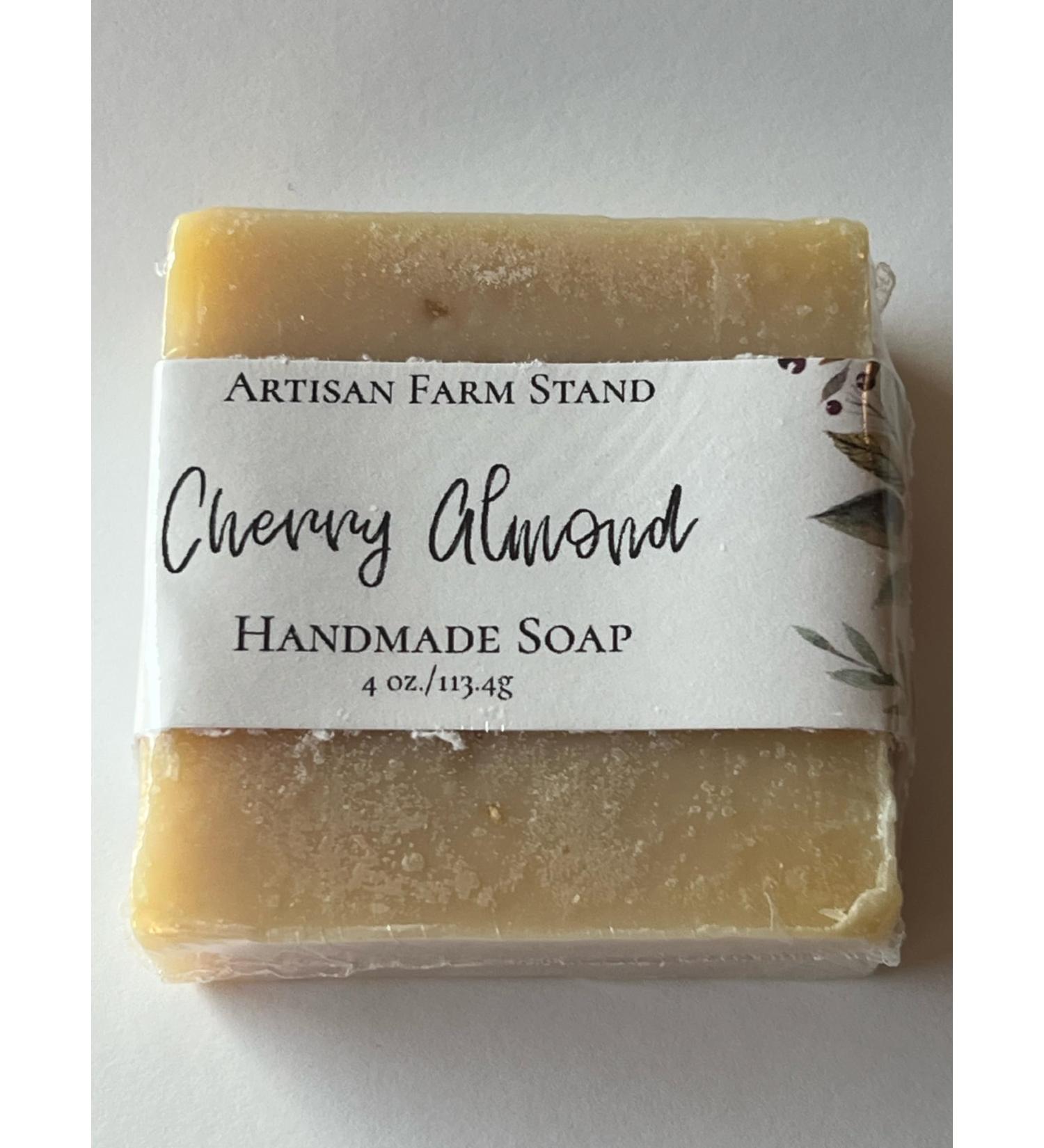 Shop Cherry Almond Bar Soap | Luxurious & Natural Skincare | International Shipping Available - Buy Online on GoSupps.com