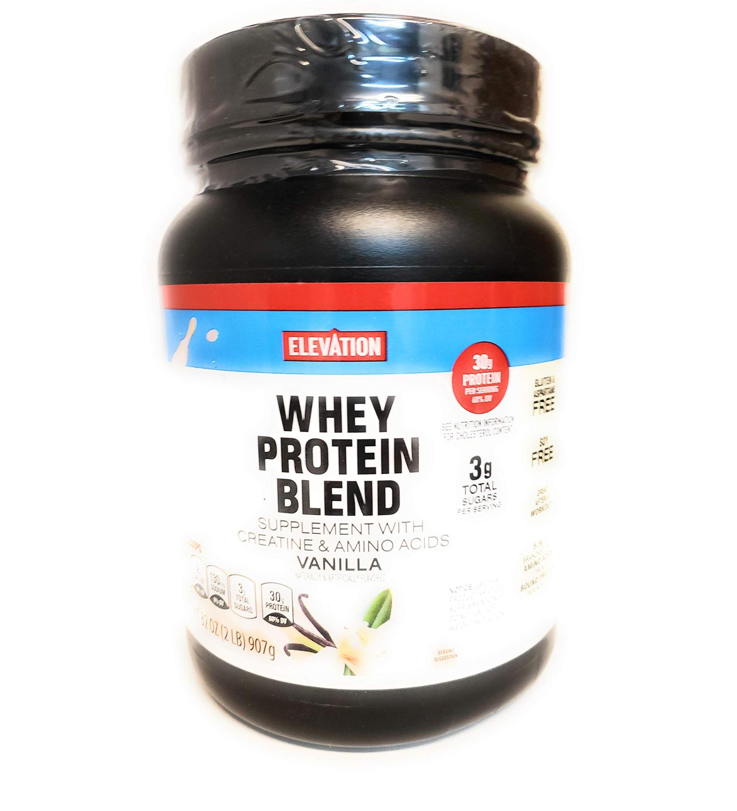 Elevation by Millville Vanilla Protein Powder 32oz pack of 1 - Buy Online on GoSupps.com