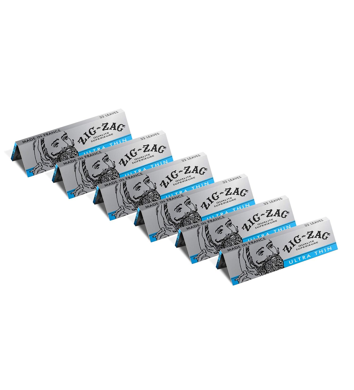 Zig-Zag Ultra Thin 1 1/4 Rolling Papers - 6 Packs (78mm) - Buy Online on GoSupps.com