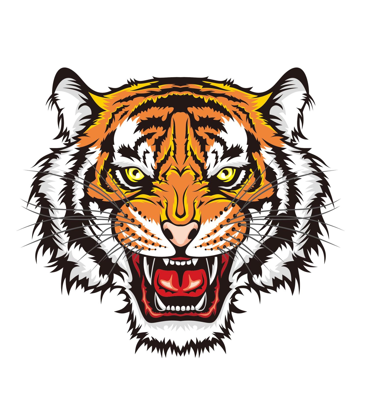 Dopetattoo 6 Sheets Temporary Tiger Fake Tattoos - Neck, Arm, Chest - Men, Women, Adults - Buy Online on GoSupps.com