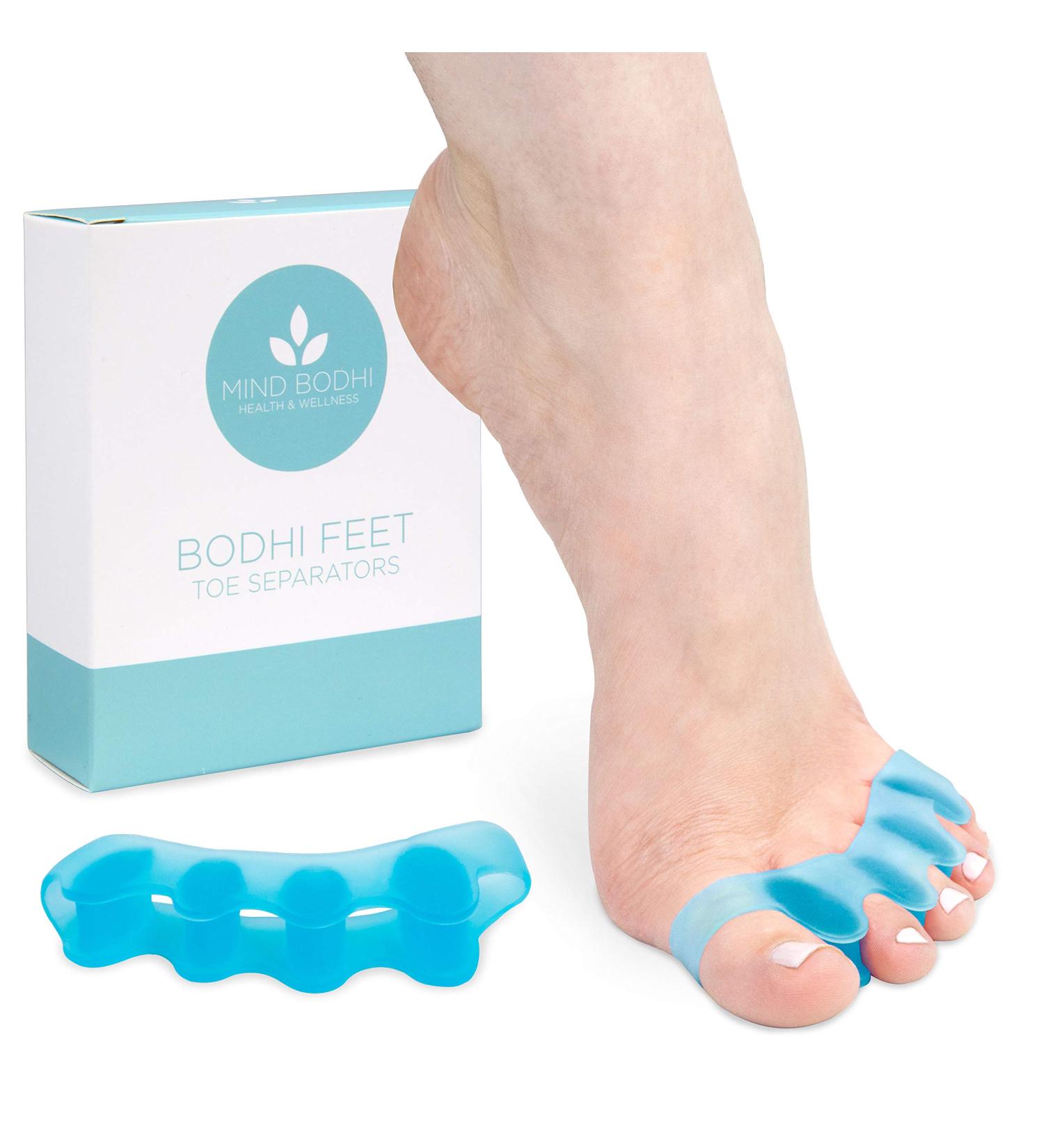 Mind Bodhi Toe Separators - Bunion Corrector for Women/Men - Toe Spacers/Stretcher/Straightener - Blue - Buy Online on GoSupps.com