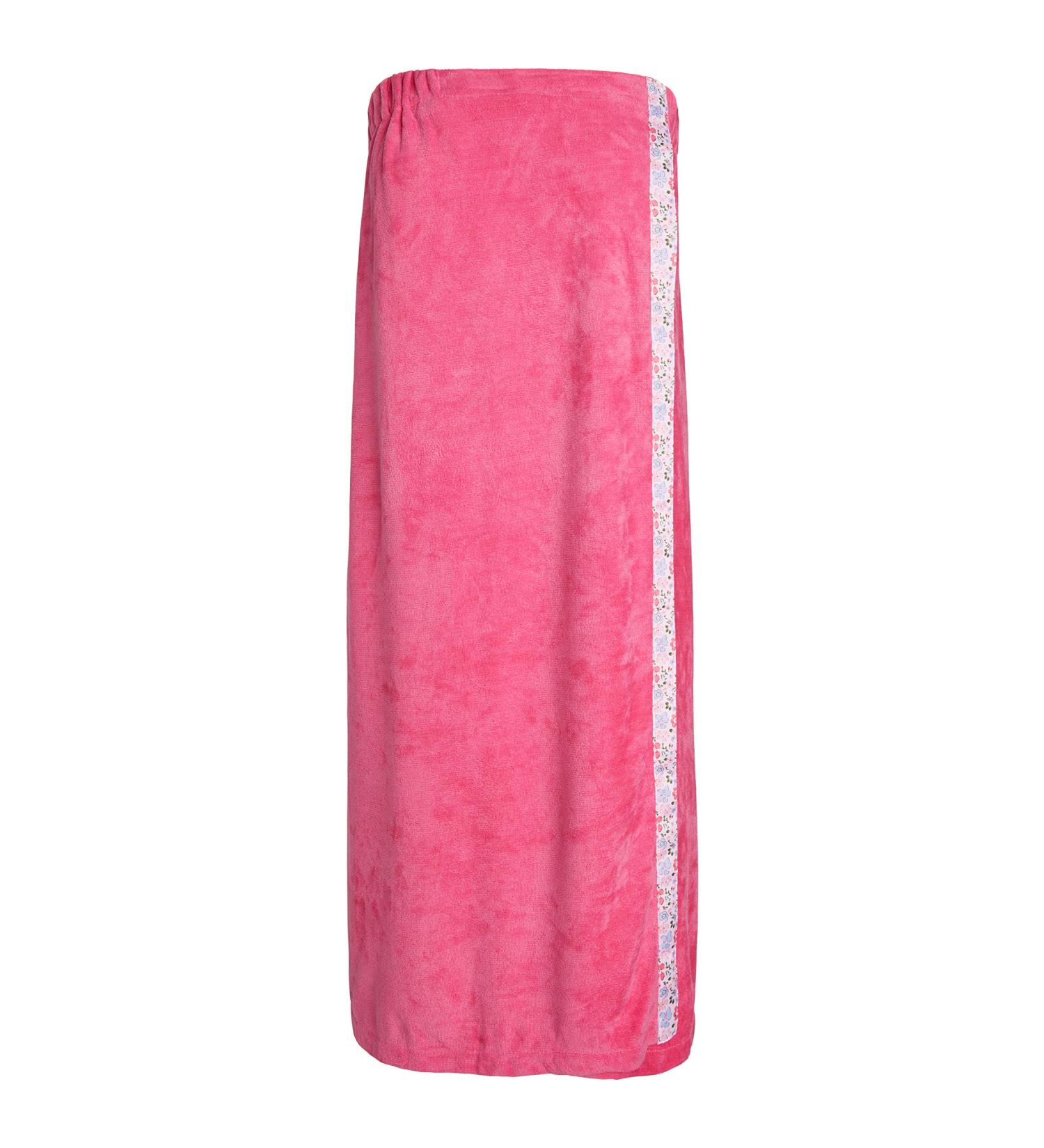 Turbie Twist Microfiber Swaddle Small Pink Flowers