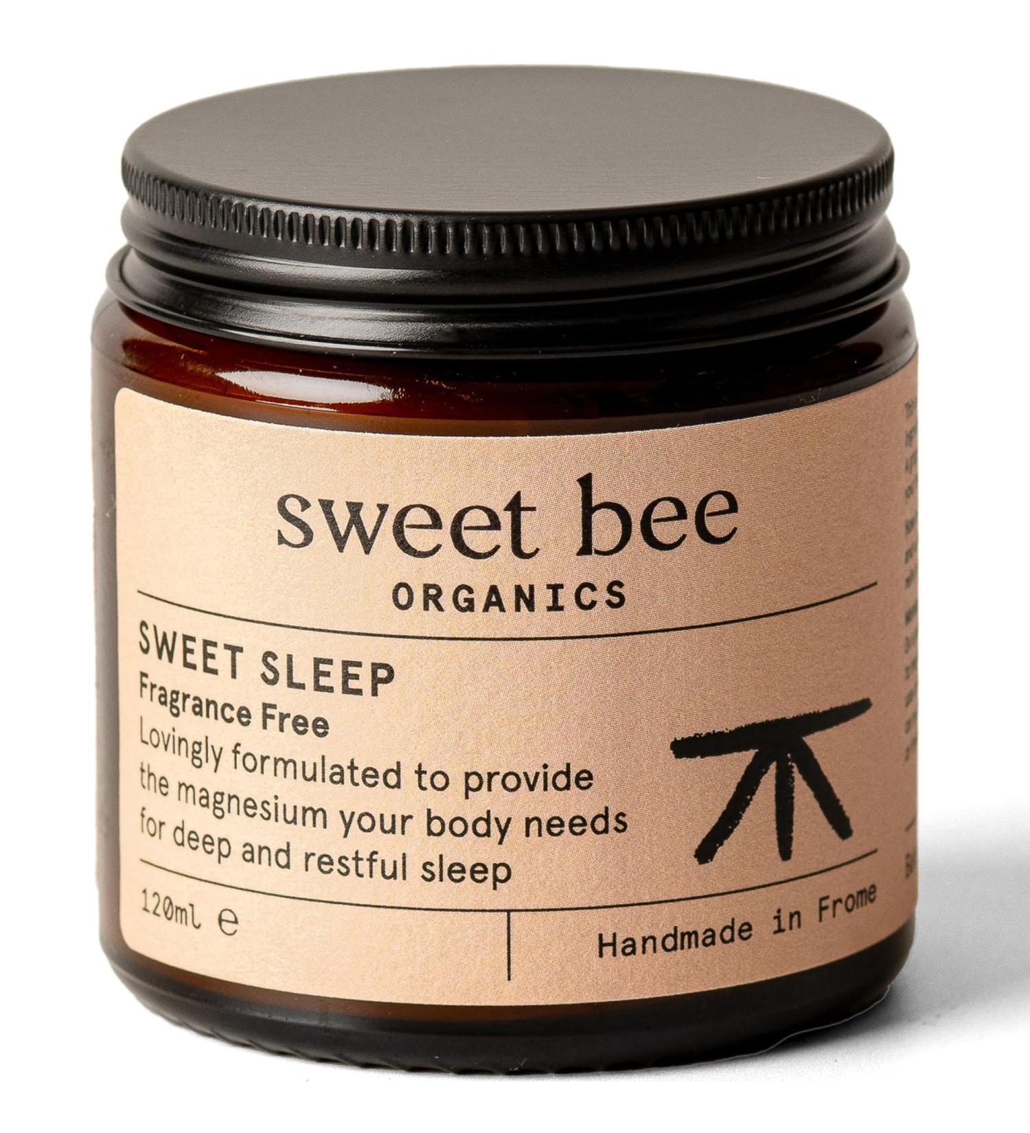 Sweet Bee Organics Magnesium Butter for Sleep - Magnesium Cream for Restless Legs - Sweet Sleep Magnesium Butter - Magnesium Body Butter for Sleep. - Buy Online on GoSupps.com