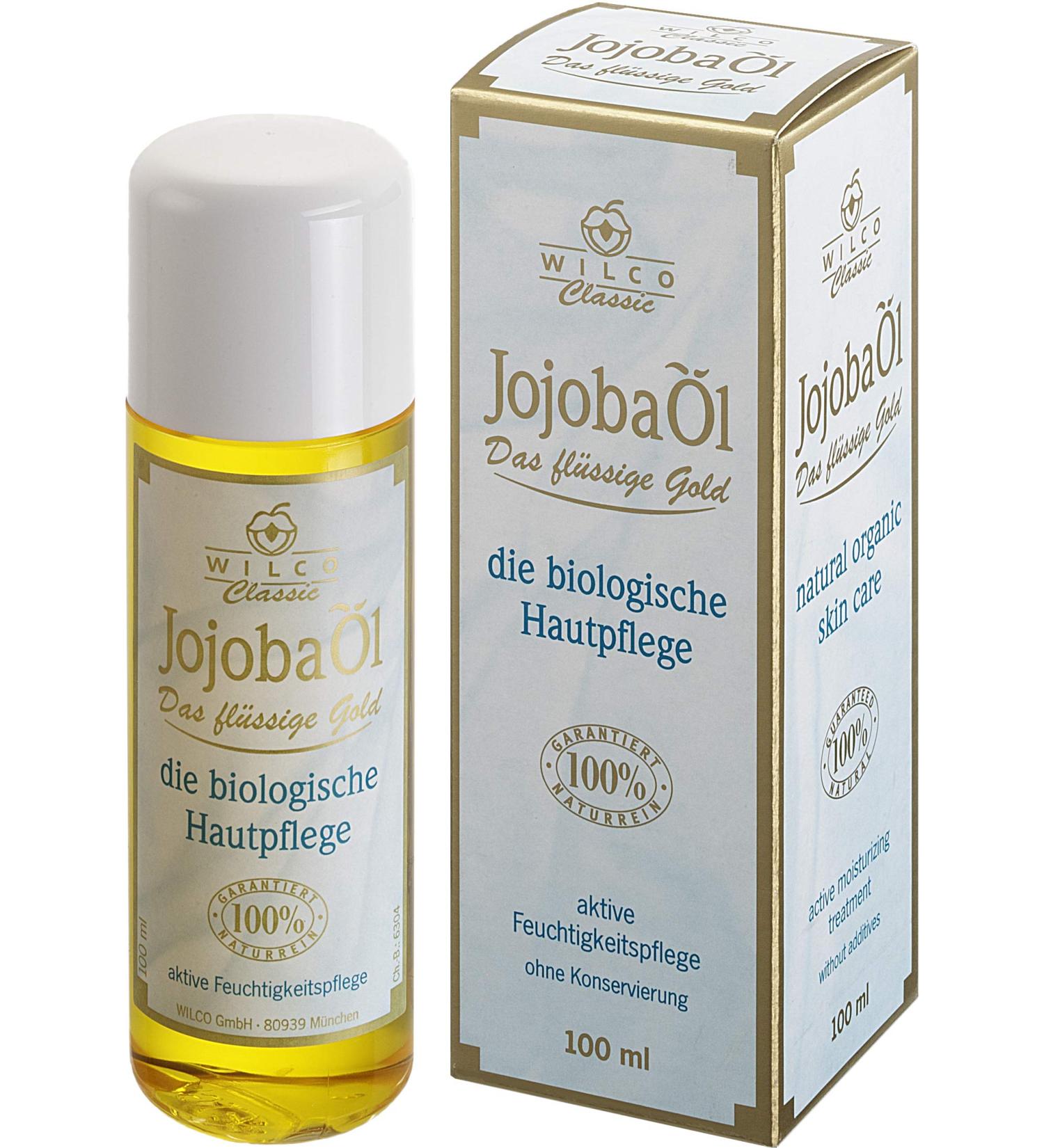Jojoba Oil 100ml | 100% Natural Vegan & Cruelty-Free | Moisturizer for Face Body Hair Beard & Nails | Cold Pressed & 99% Skin Tolerance - Buy Online on GoSupps.com